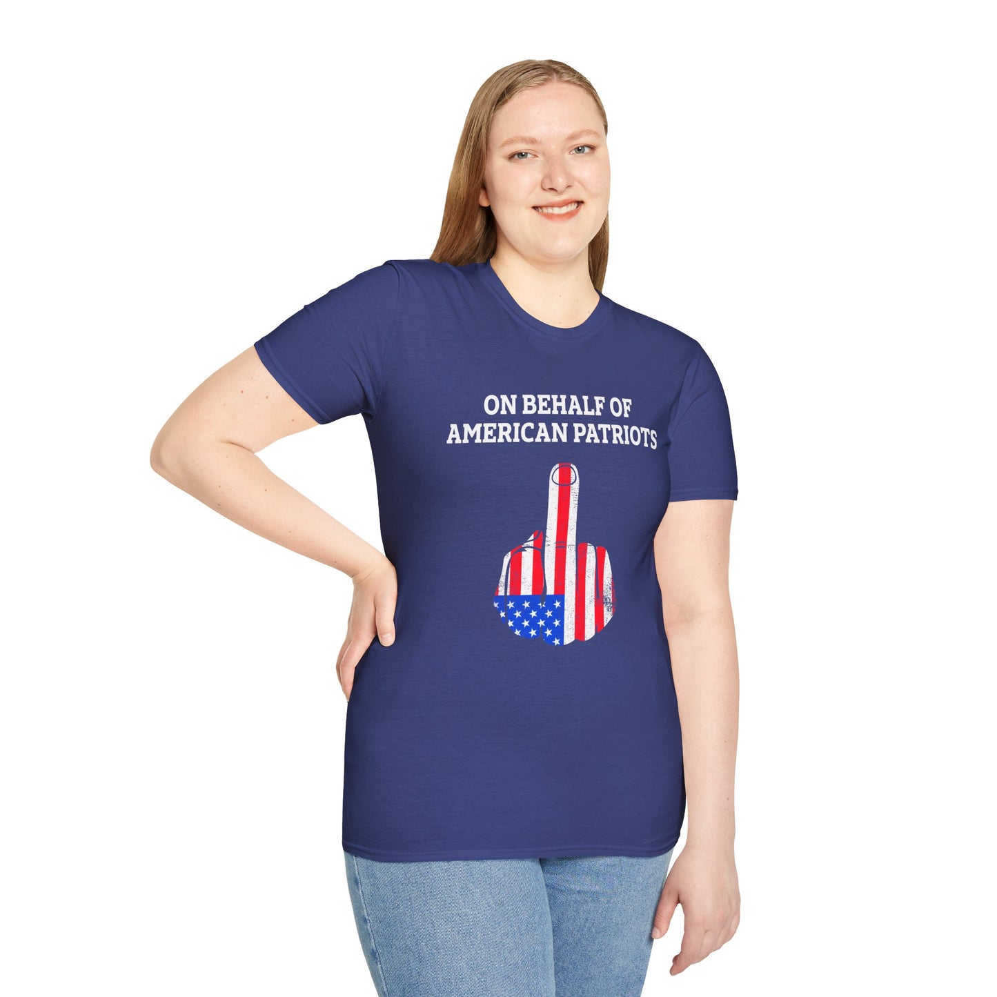 Patriotic Graphic Tee, Funny T-Shirt for Freedom Lovers, Gift for Veterans, Independence Day Wear, Casual Everyday Style - 13653