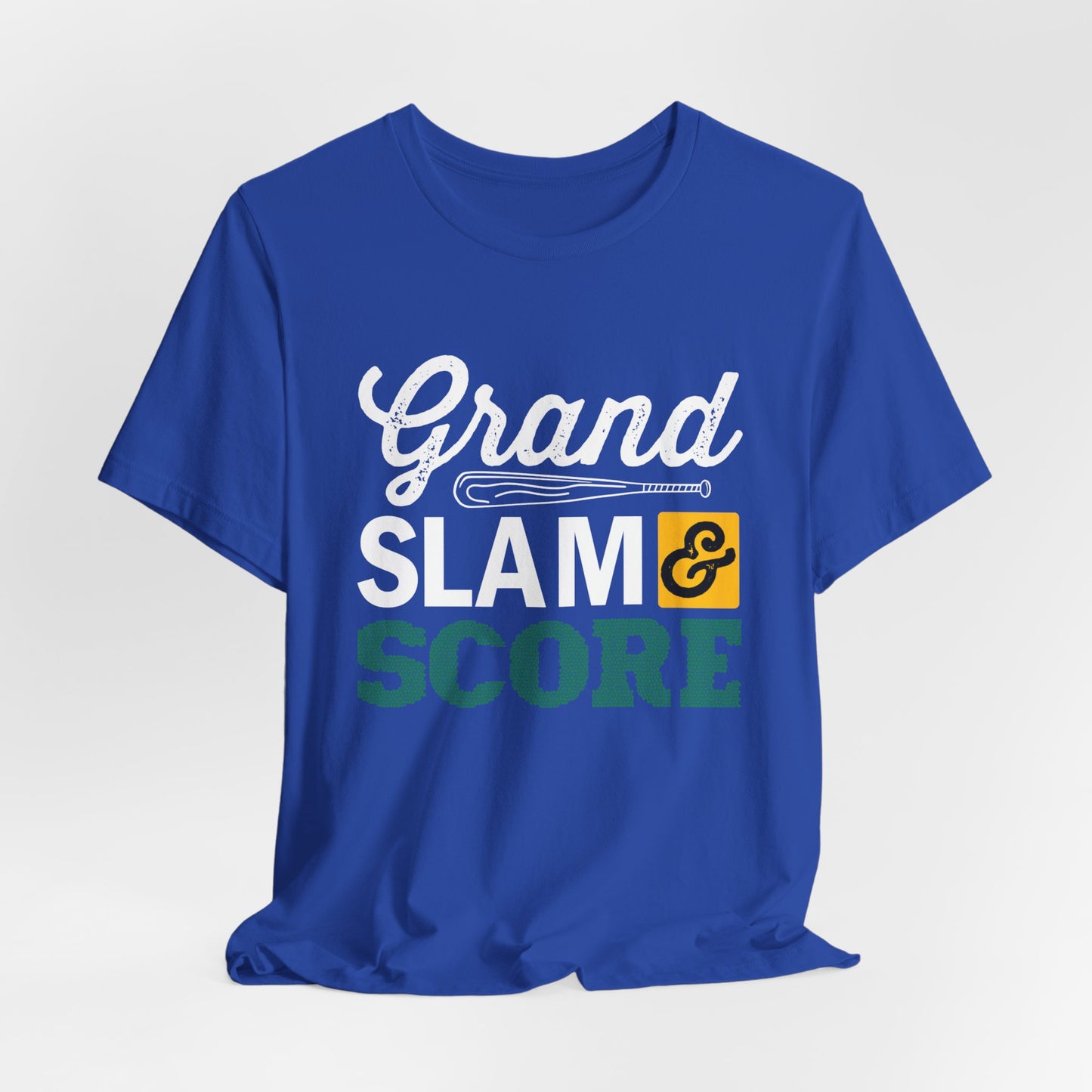 Baseball: Grand Slam & Score - Unisex Jersey Short Sleeve Tee