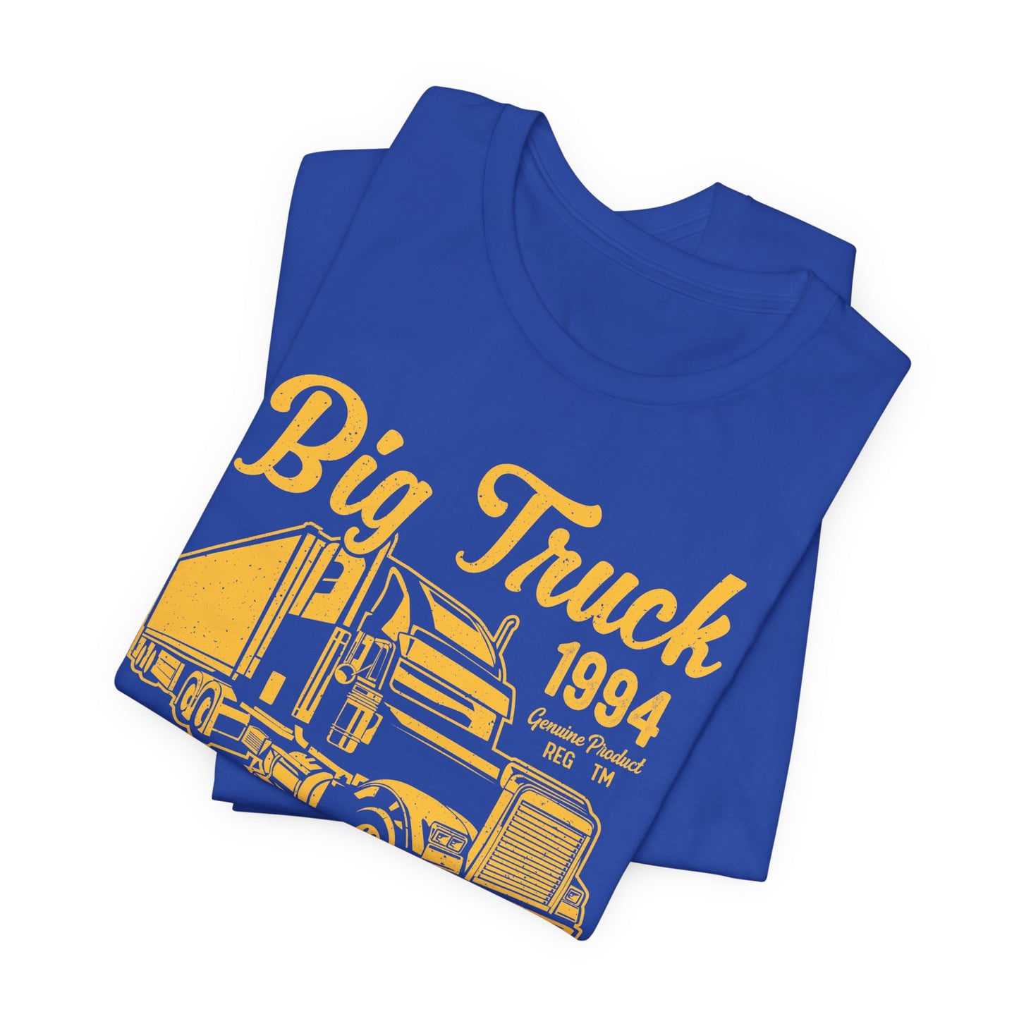 Car & Truck: Big Truck, Iron & Wheels - Unisex Jersey Short Sleeve Tee - 12572