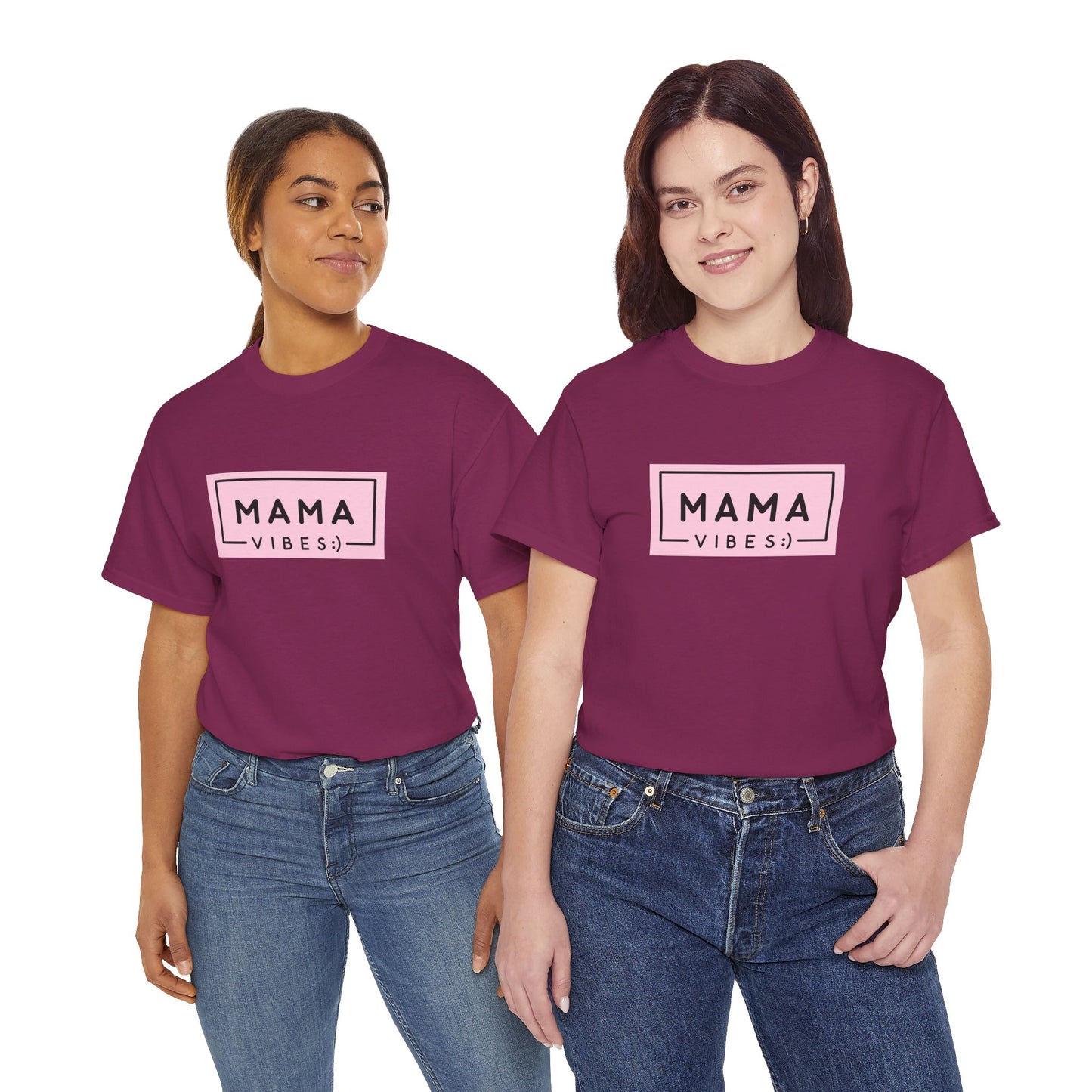 Mama Vibes - Unisex Heavy Cotton Tee - 11771