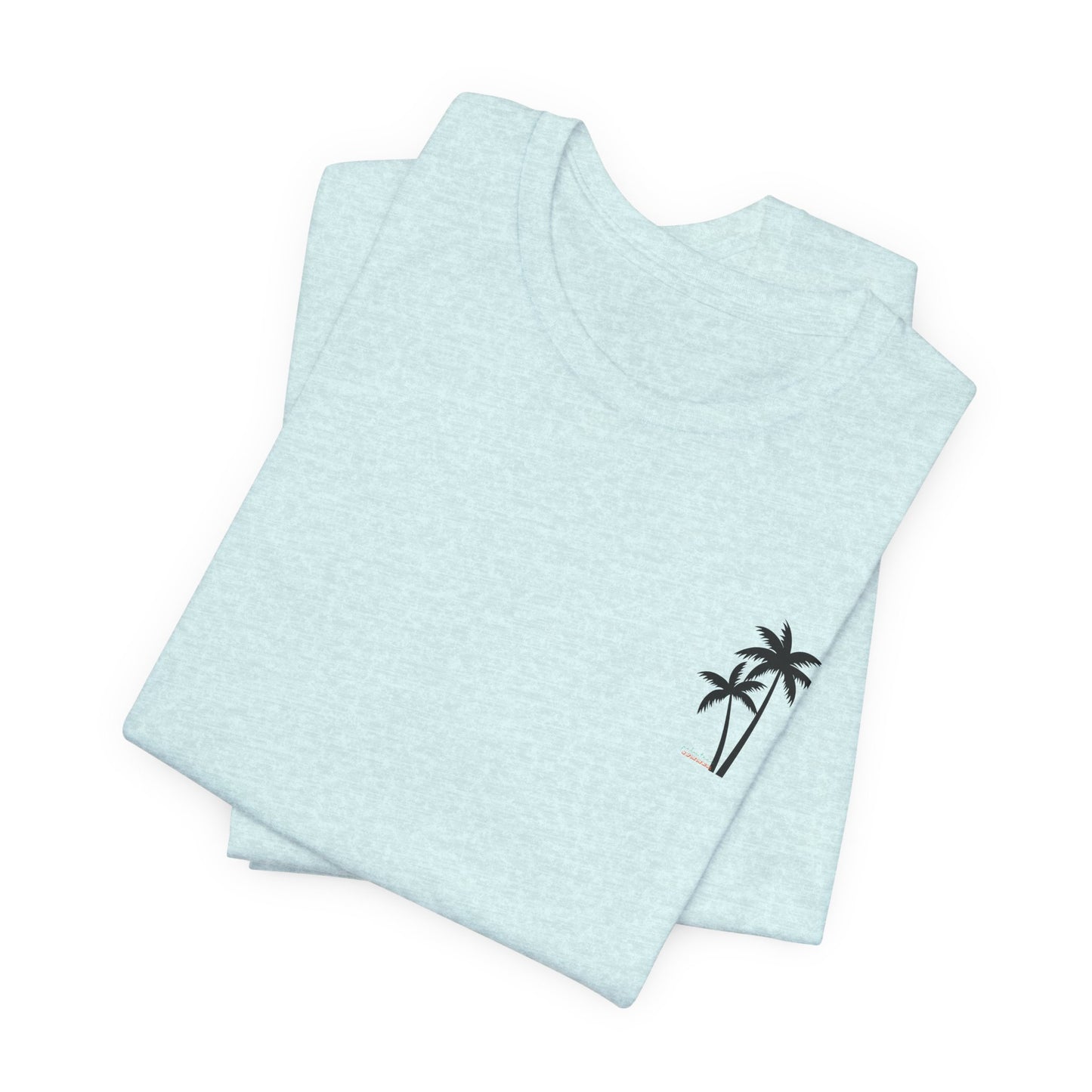 Summer, Palm Tree - Unisex Jersey Short Sleeve Tee