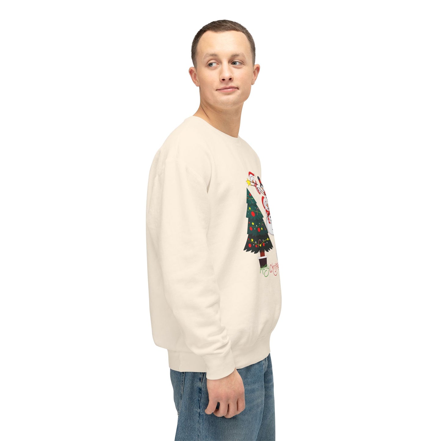 Snowmen - Unisex Lightweight Crewneck Sweatshirt - 10008