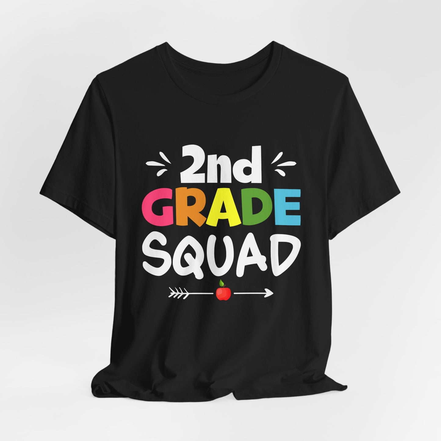 Teacher: 2nd Grade Squad - Unisex Jersey Short Sleeve Tee - 13532
