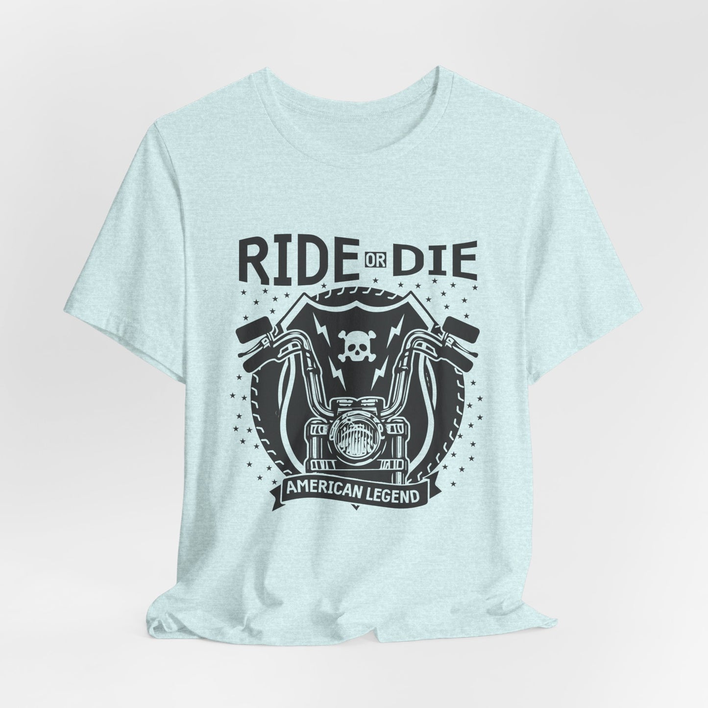 Ride or Die, American Legend - Unisex Jersey Short Sleeve Tee - 13261