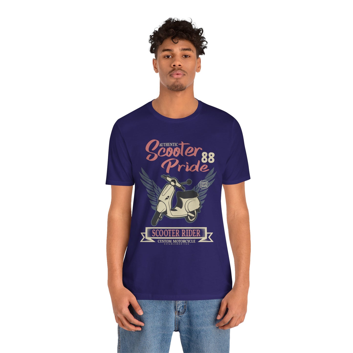 Authentic Scooter Pride - Unisex Jersey Short Sleeve Tee - 13300