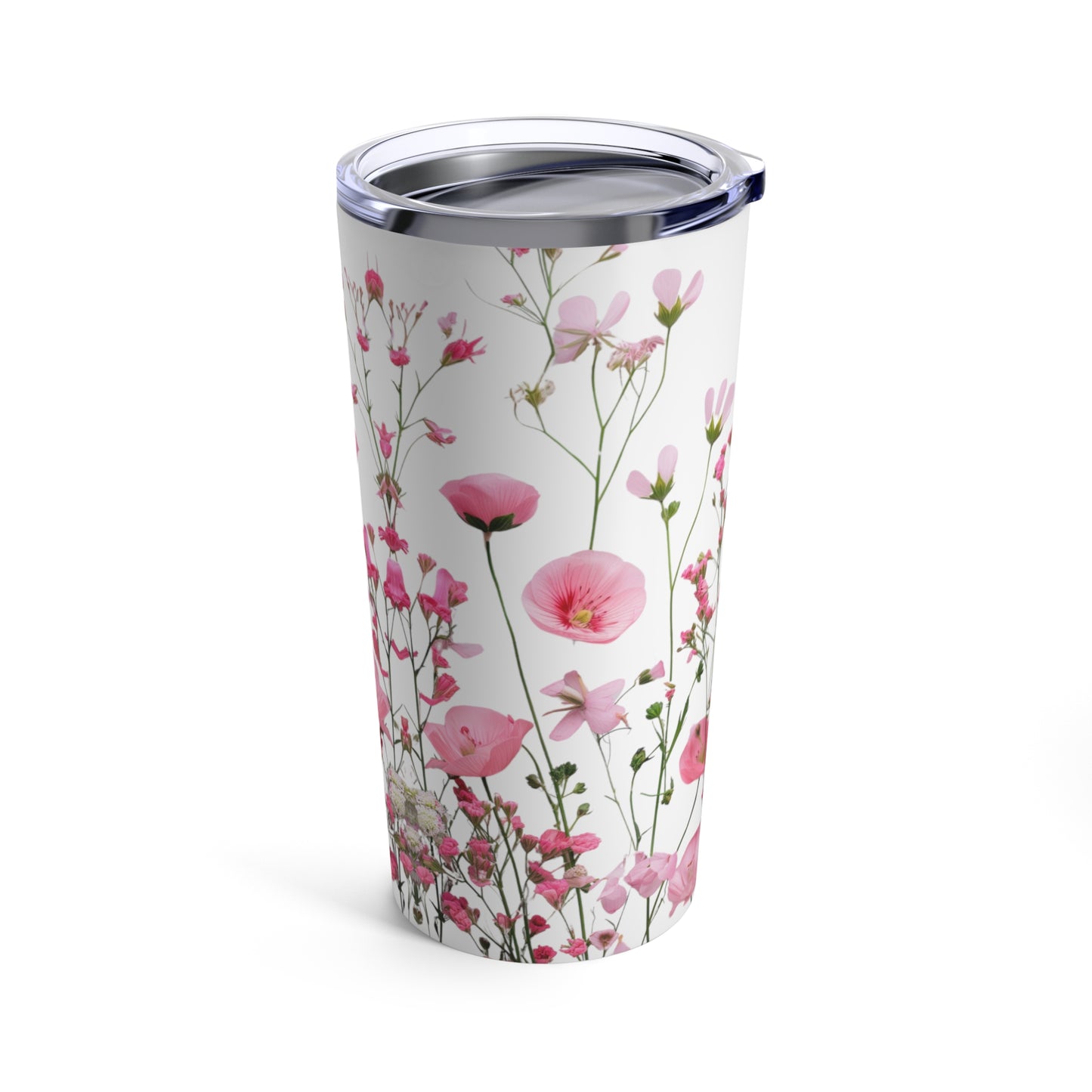 Pink Flowers - Tumbler 20oz