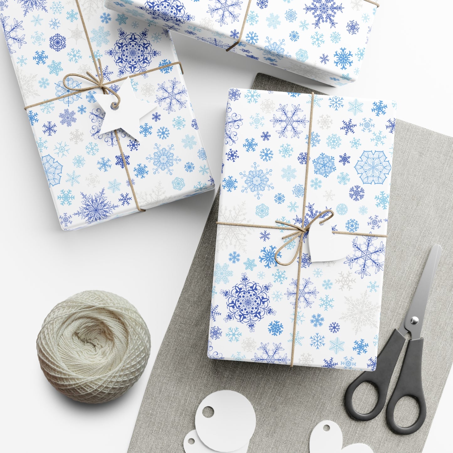 Snowflakes - Gift Wrap Papers - 10006