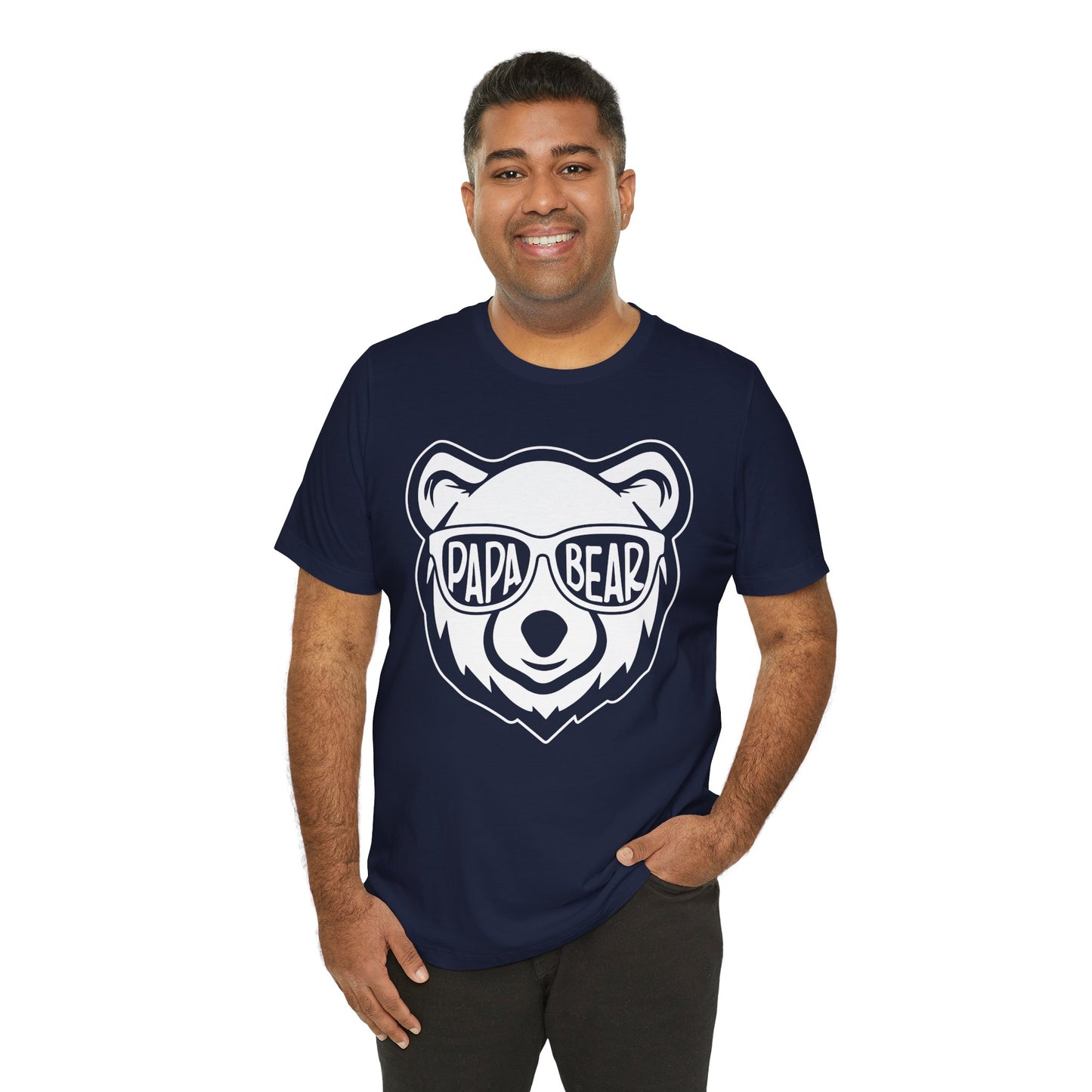 Papa Bear - Unisex Jersey Short Sleeve Tee - 13701