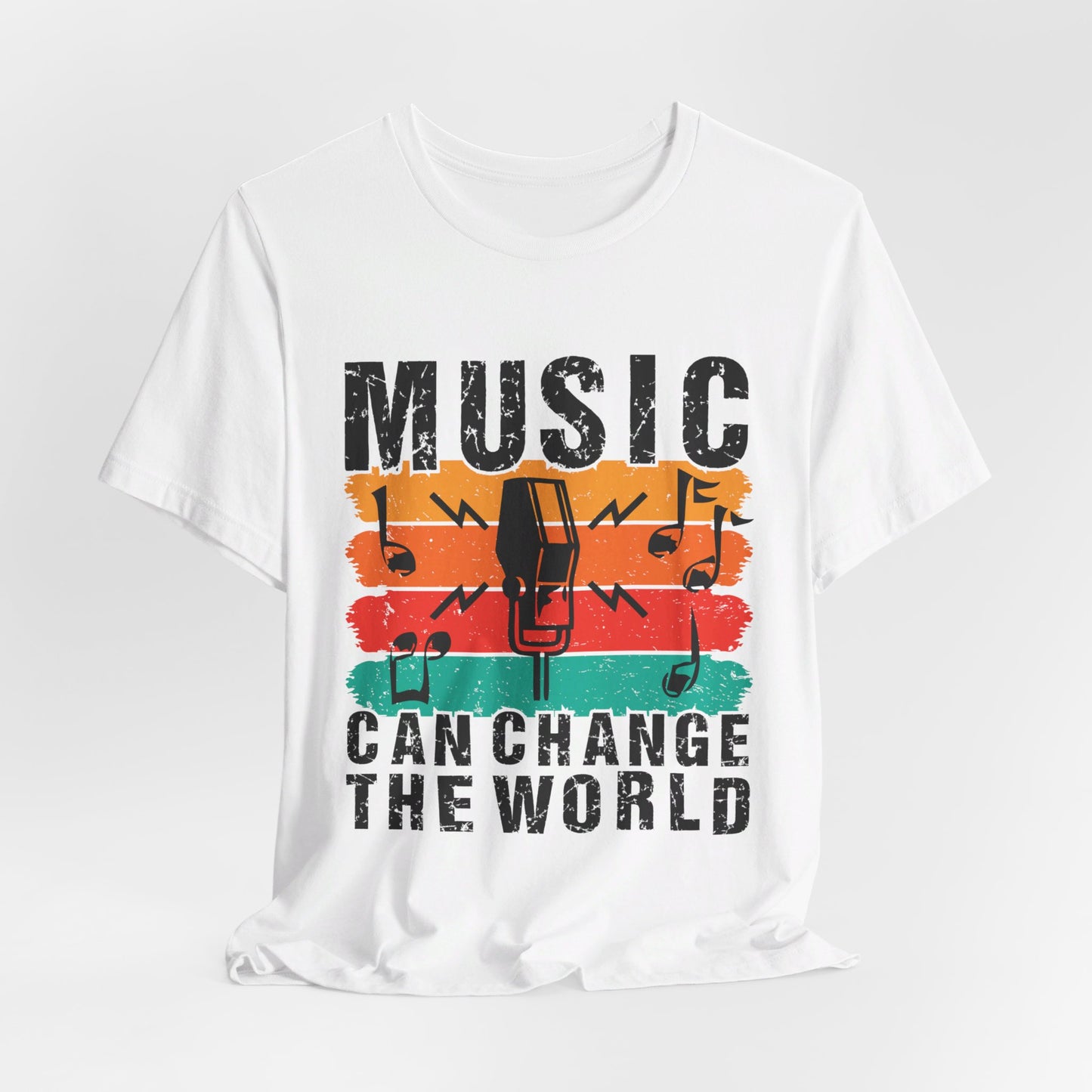 Music Can Change The World - Unisex Jersey Short Sleeve Tee