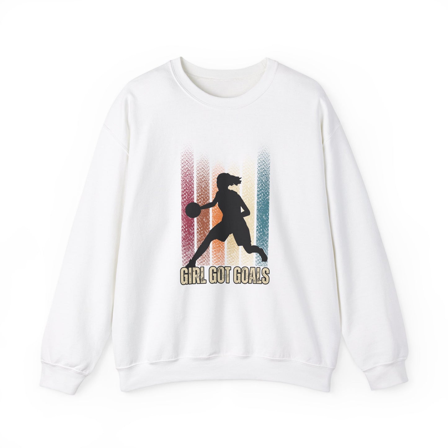 Basketball, Girl Got Goals - Unisex Heavy Blend™ Crewneck Sweatshirt - 10711