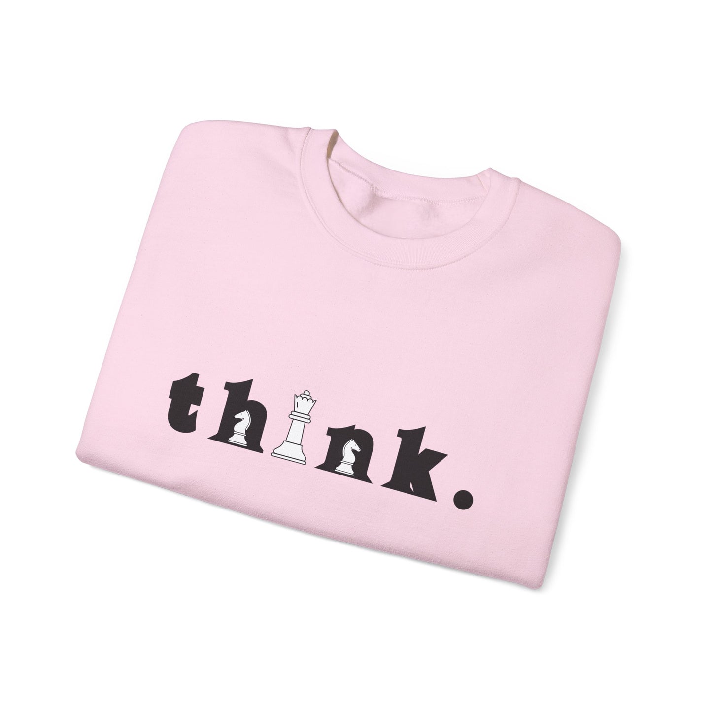 THINK - Unisex Heavy Blend™ Crewneck Sweatshirt