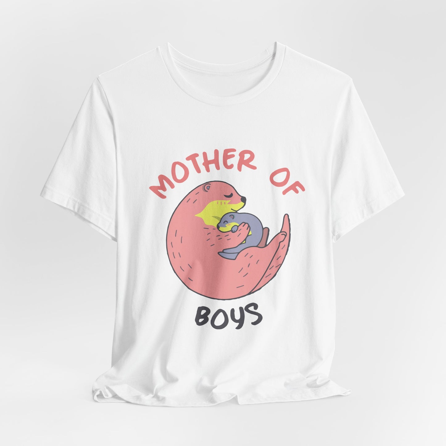 Mother Of Boys - Unisex Jersey Short Sleeve Tee - 13082