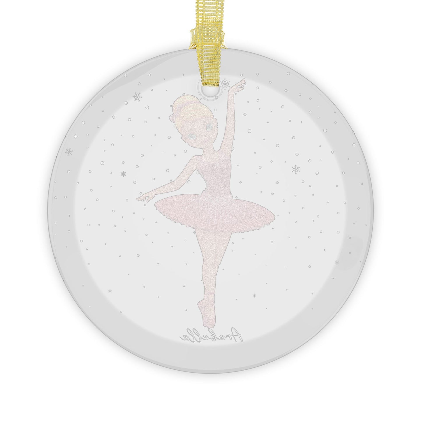 Arabella, Little Ballerina, Customizable, Customizable - Glass Ornaments - 10318