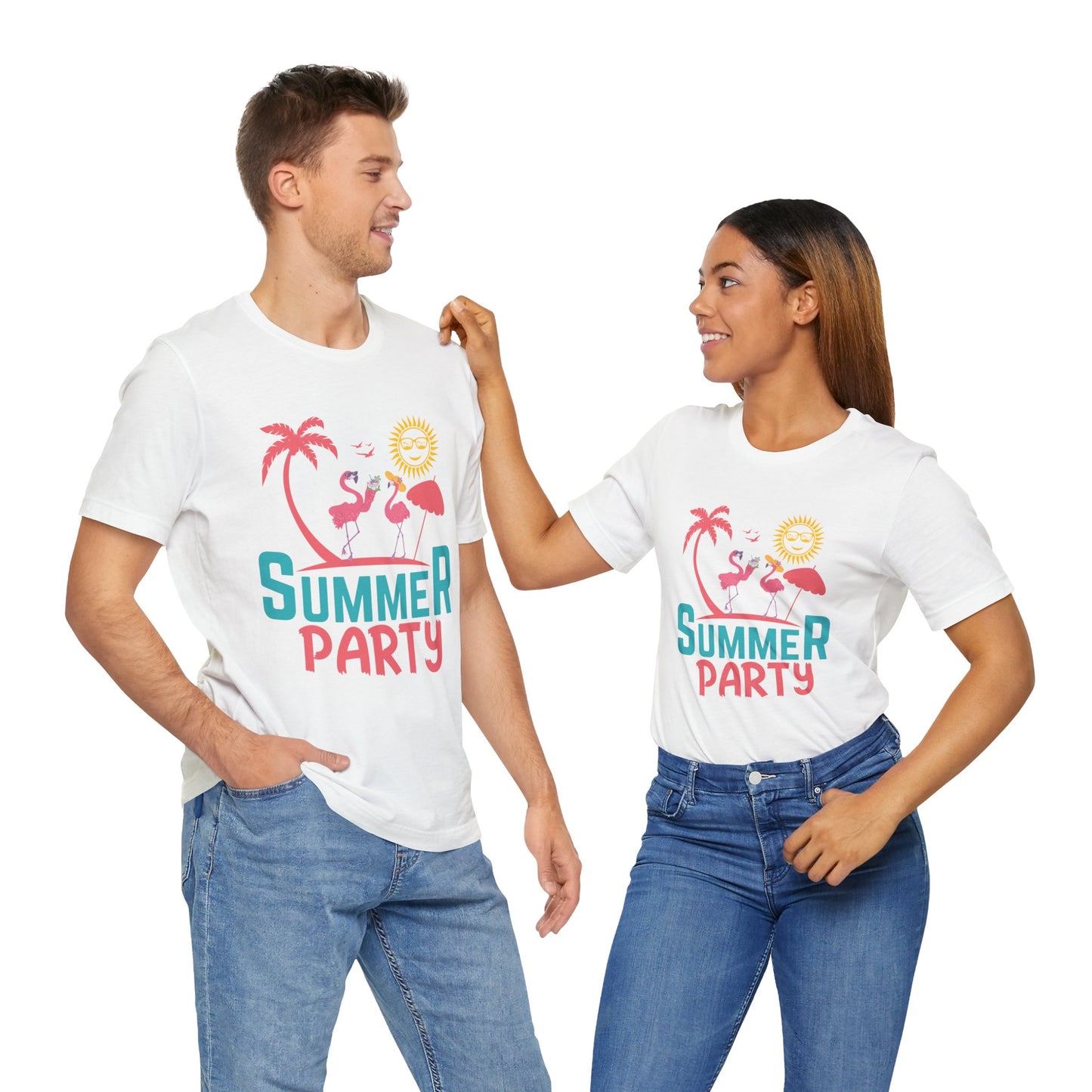 Summer Party - Unisex Jersey Short Sleeve Tee - 13087