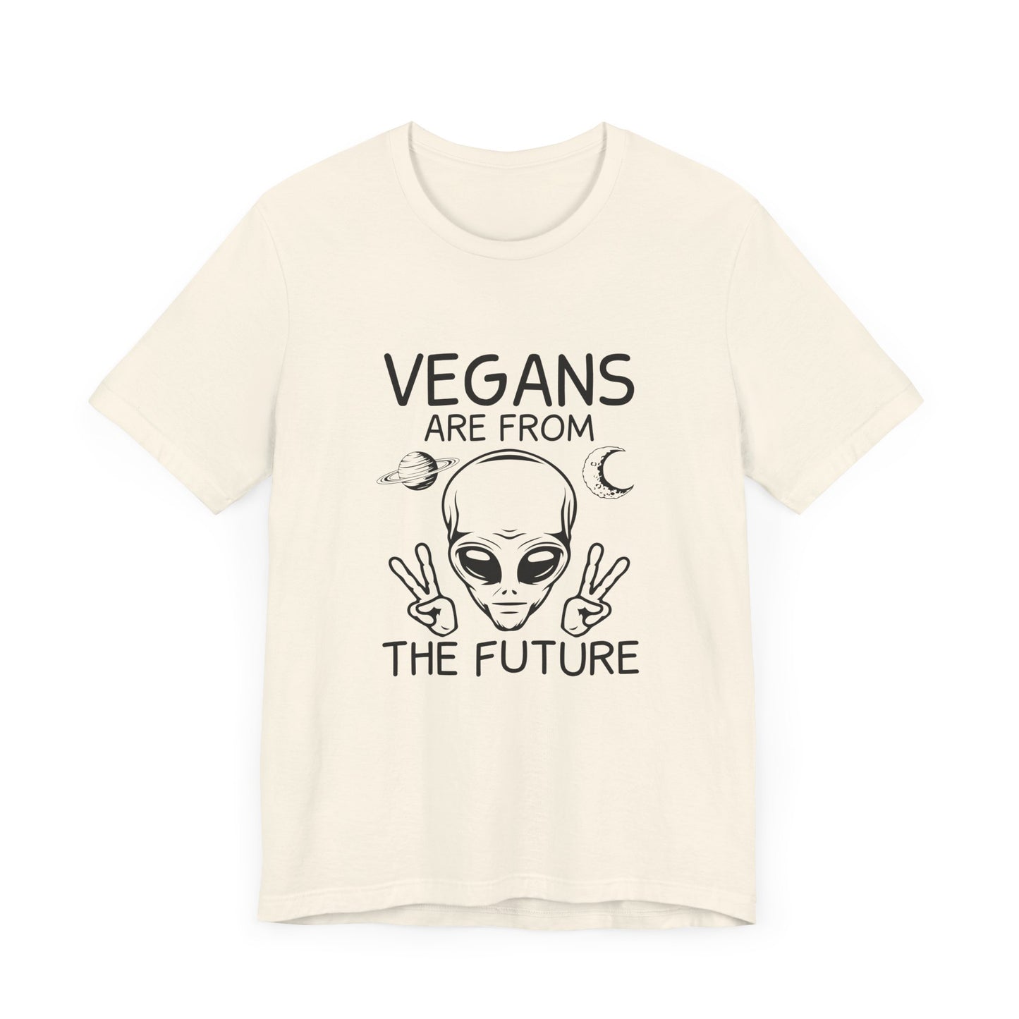 Vegan Are From The Future - Unisex Jersey Short Sleeve Tee - 12374