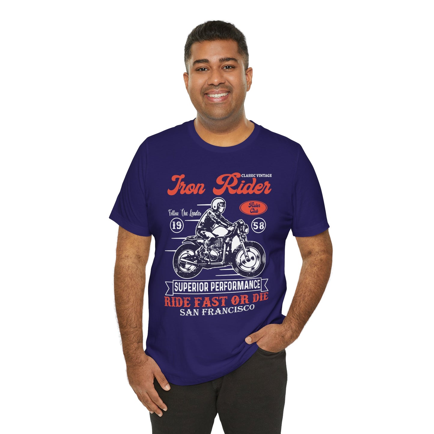 Iron Rider, Superior Performance - Unisex Jersey Short Sleeve Tee - 13209