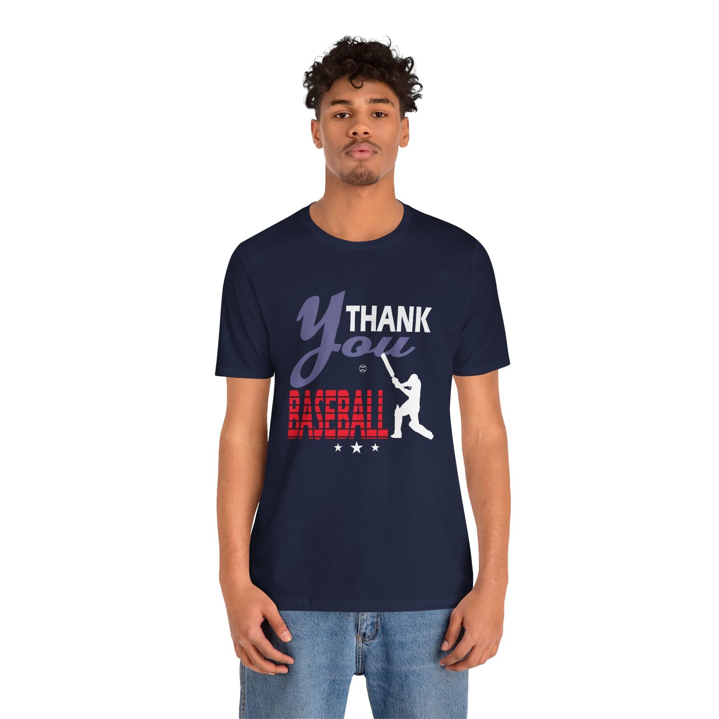 Thank You Baseball - Unisex Jersey Short Sleeve Tee - 13906
