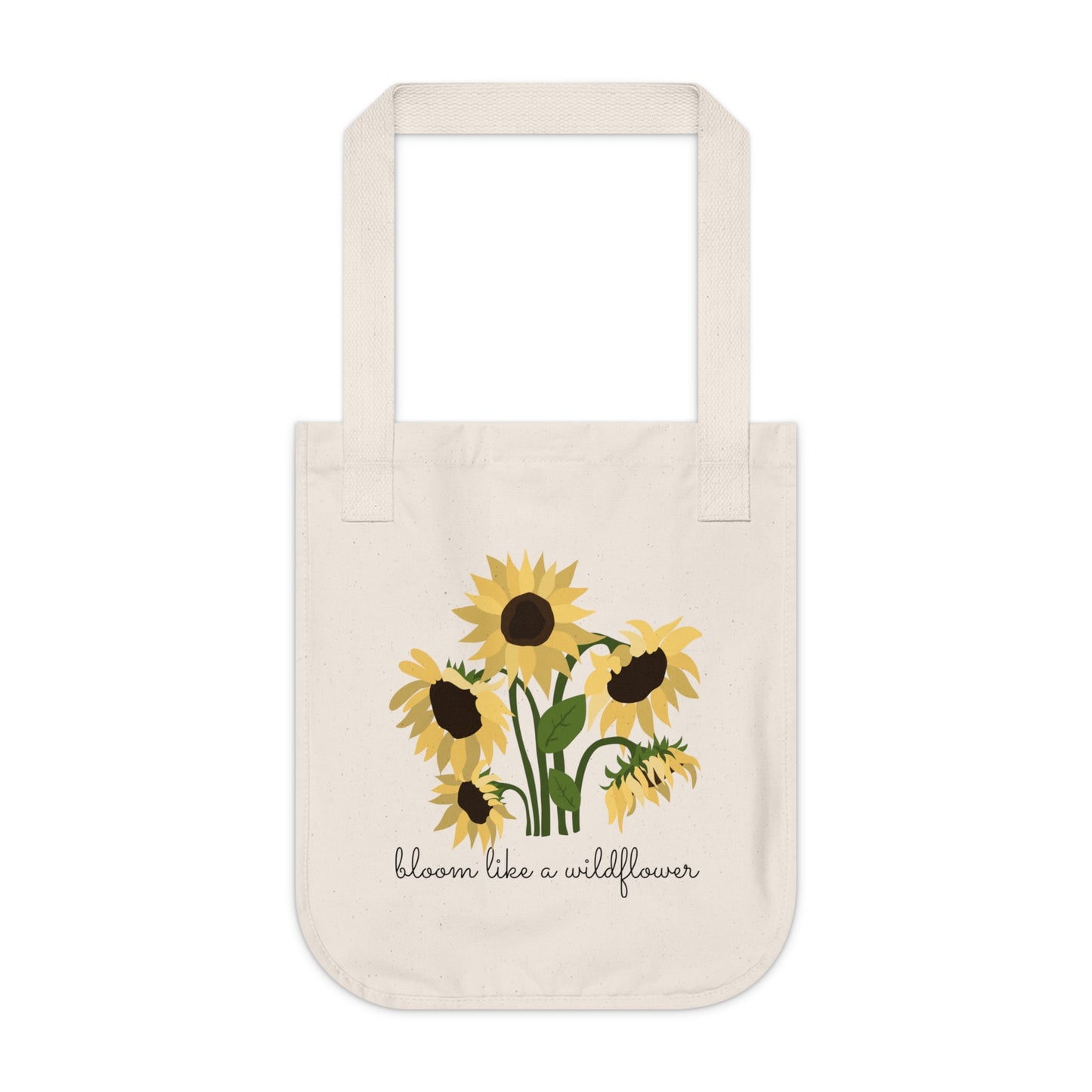 Sunflowers - Organic Canvas Tote Bag - 10168