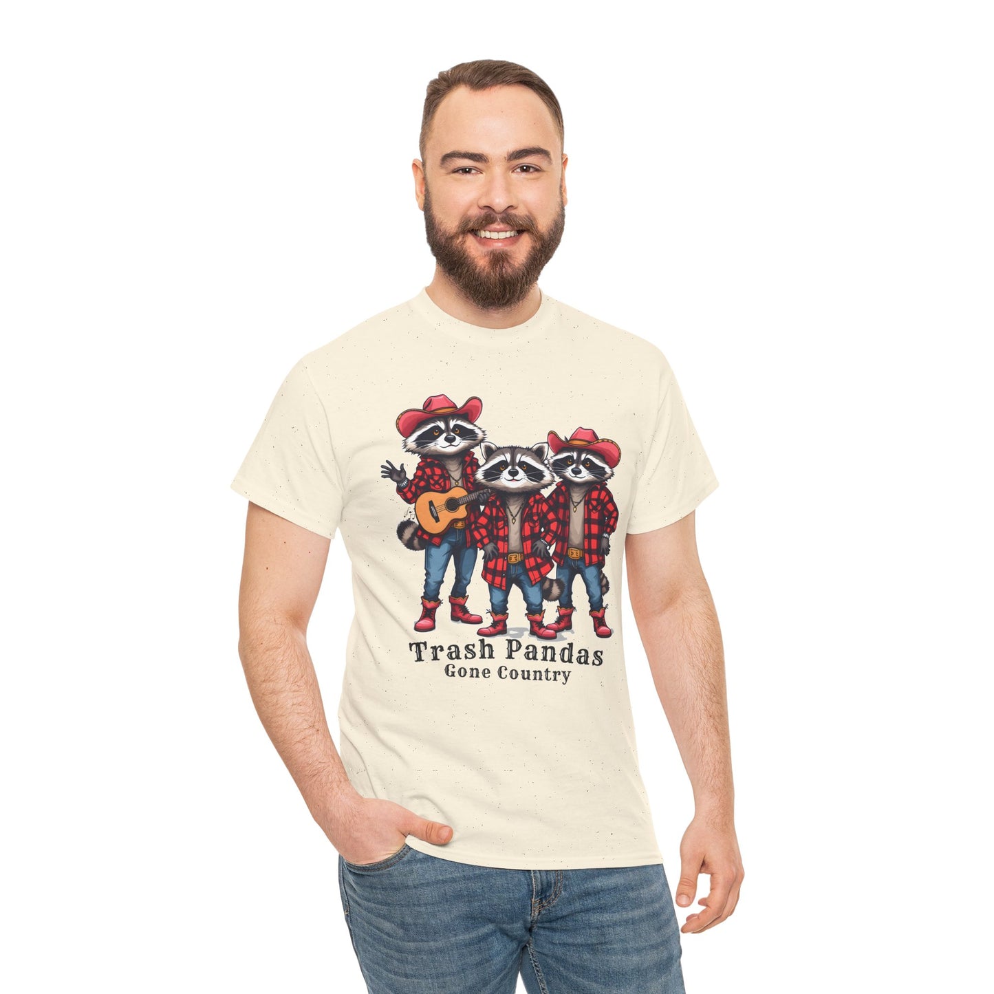Trash Pandas Gone Country Shirt – Funny Raccoon Band Graphic Tee Gift - 14859