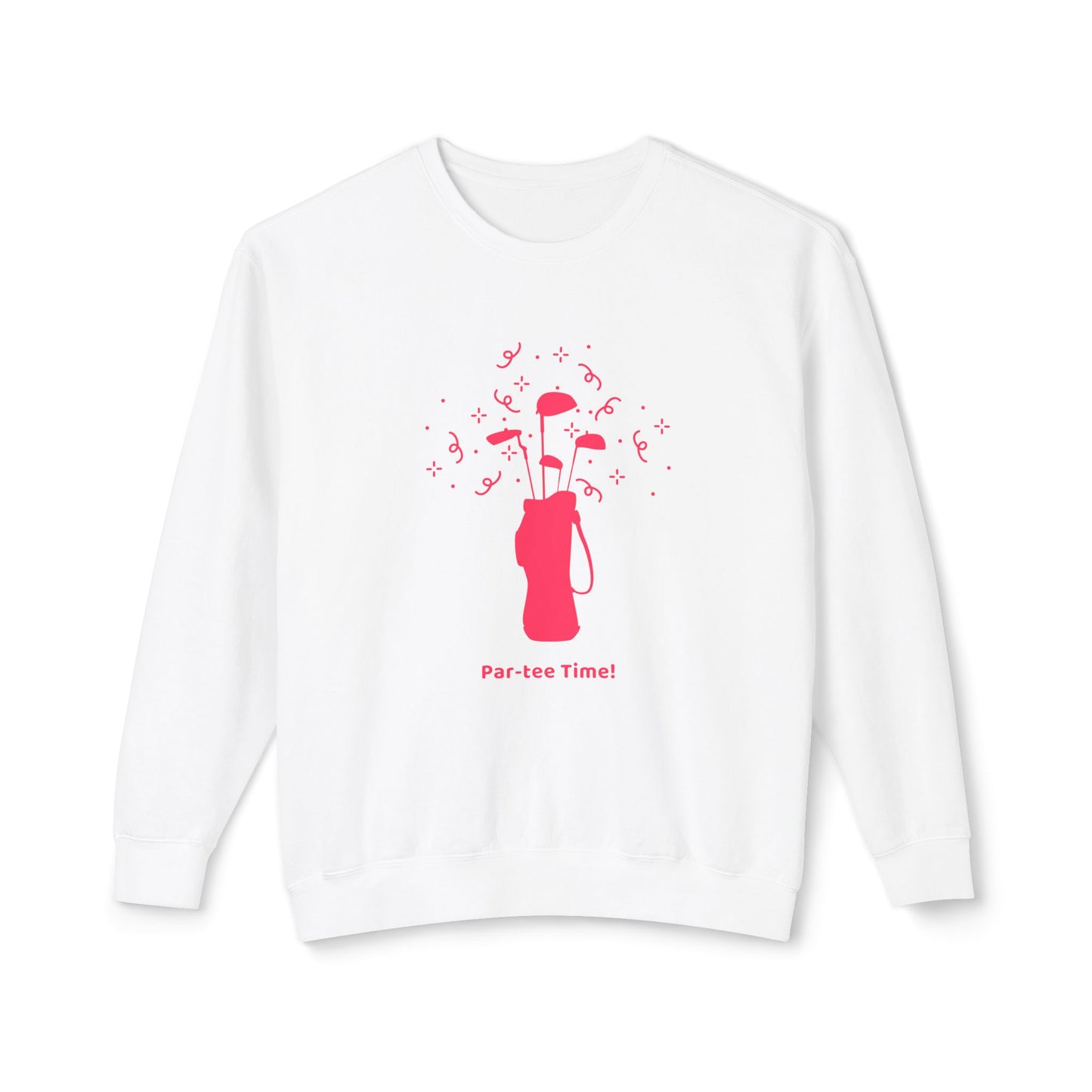 Golf, Per-tee Time! - Unisex Lightweight Crewneck Sweatshirt - 10582