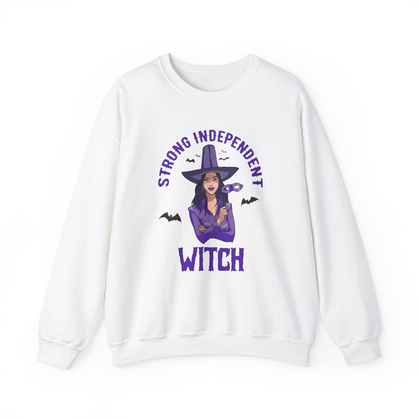 Strong Independent Witch - Unisex Heavy Blend™ Crewneck Sweatshirt