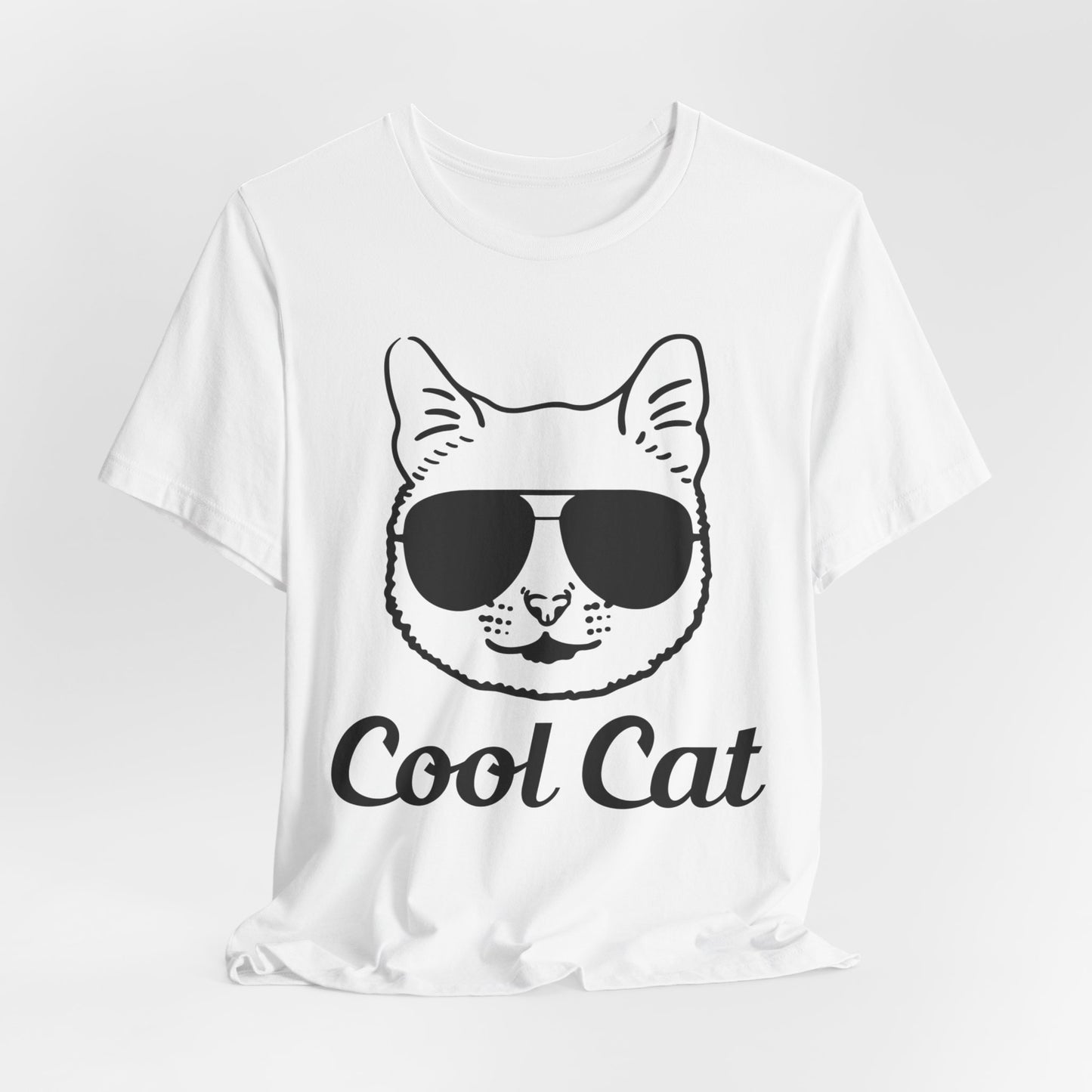 Cool Cat - Unisex Jersey Short Sleeve Tee