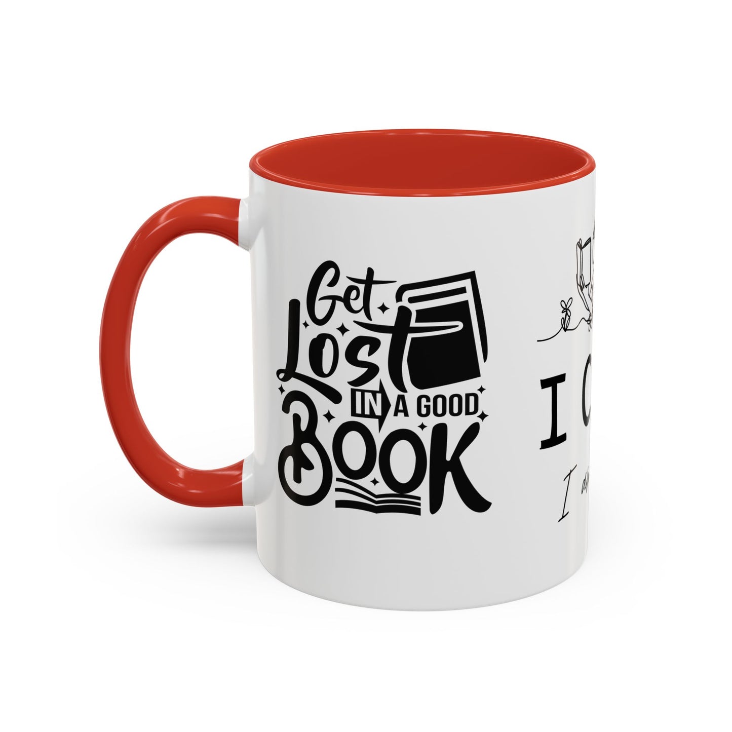 Reader, I Can't, I'm Buzy - Accent Coffee Mug (11, 15oz) - 10687