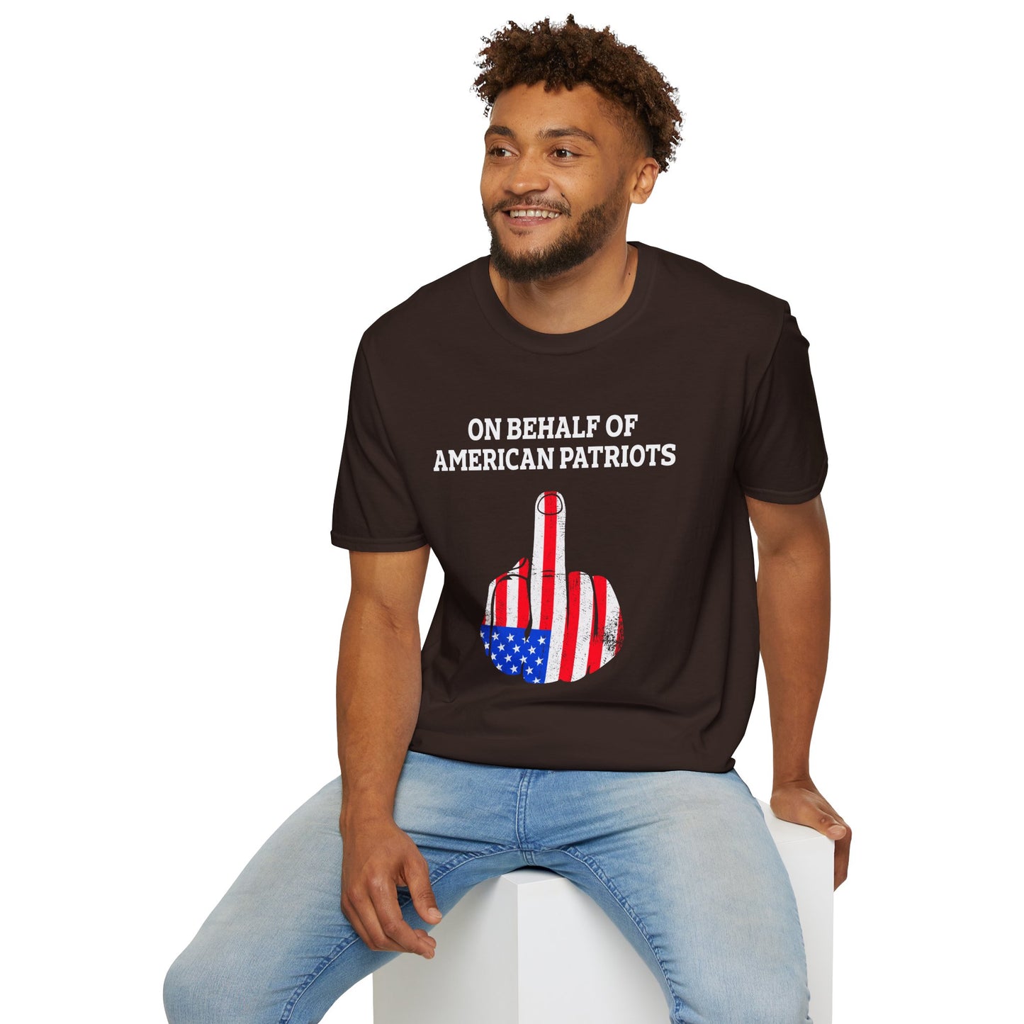 Patriotic Graphic Tee, Funny T-Shirt for Freedom Lovers, Gift for Veterans, Independence Day Wear, Casual Everyday Style - 13653
