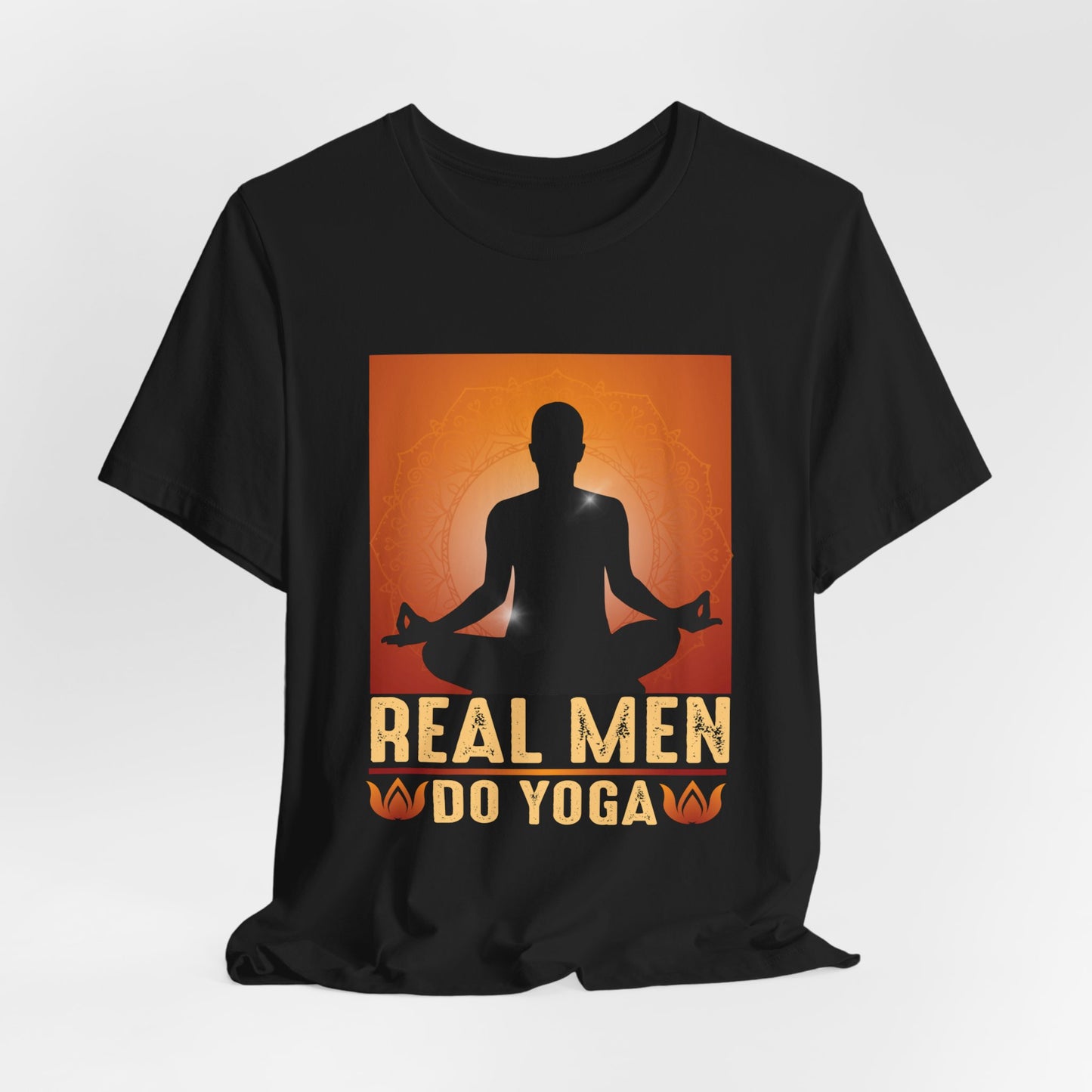 Real Men Do Yoga - Unisex Jersey Short Sleeve Tee