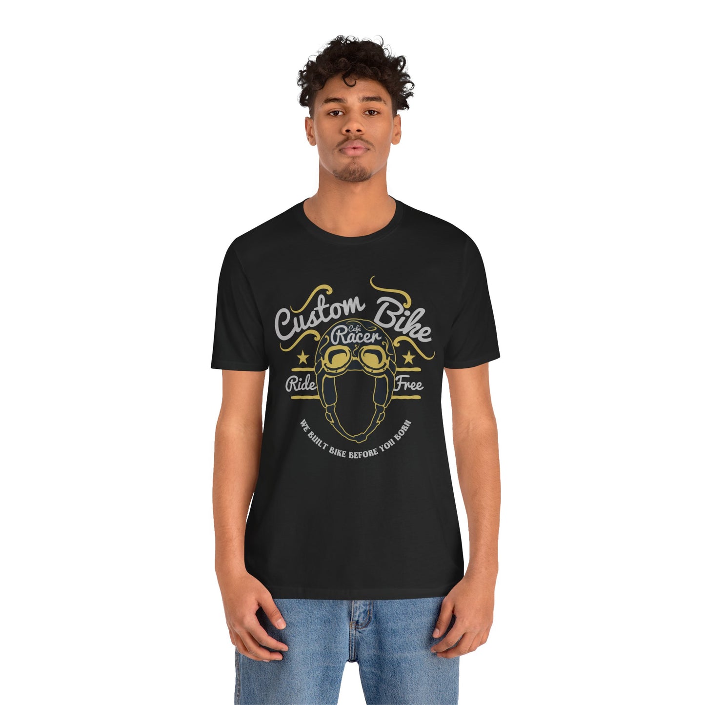 Custom Bike Racer  - Unisex Jersey Short Sleeve Tee