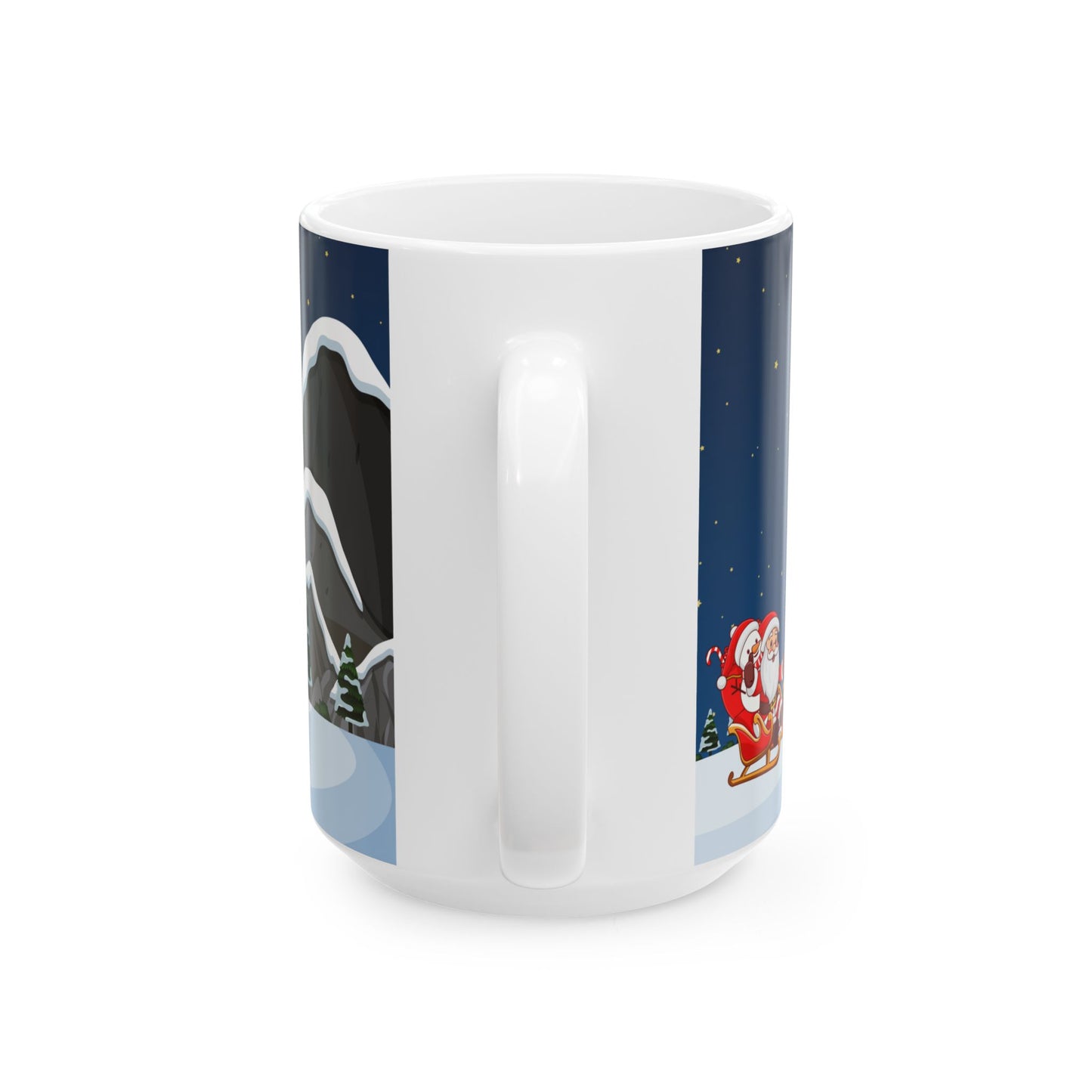 Santa's Arrival - Ceramic Mug, (11oz, 15oz) - 10451