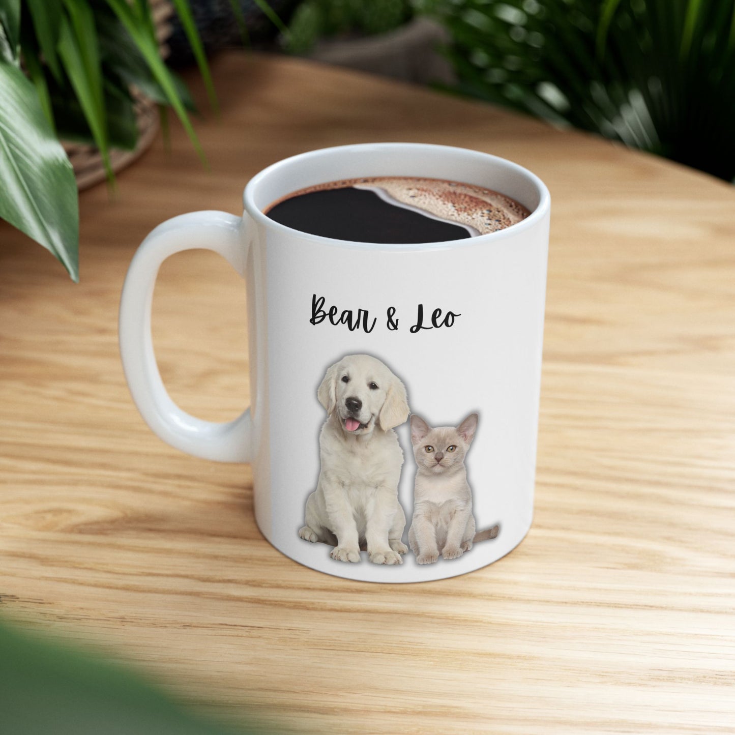 Custom Dog Ceramic Mug | 11oz & 15oz - 14174