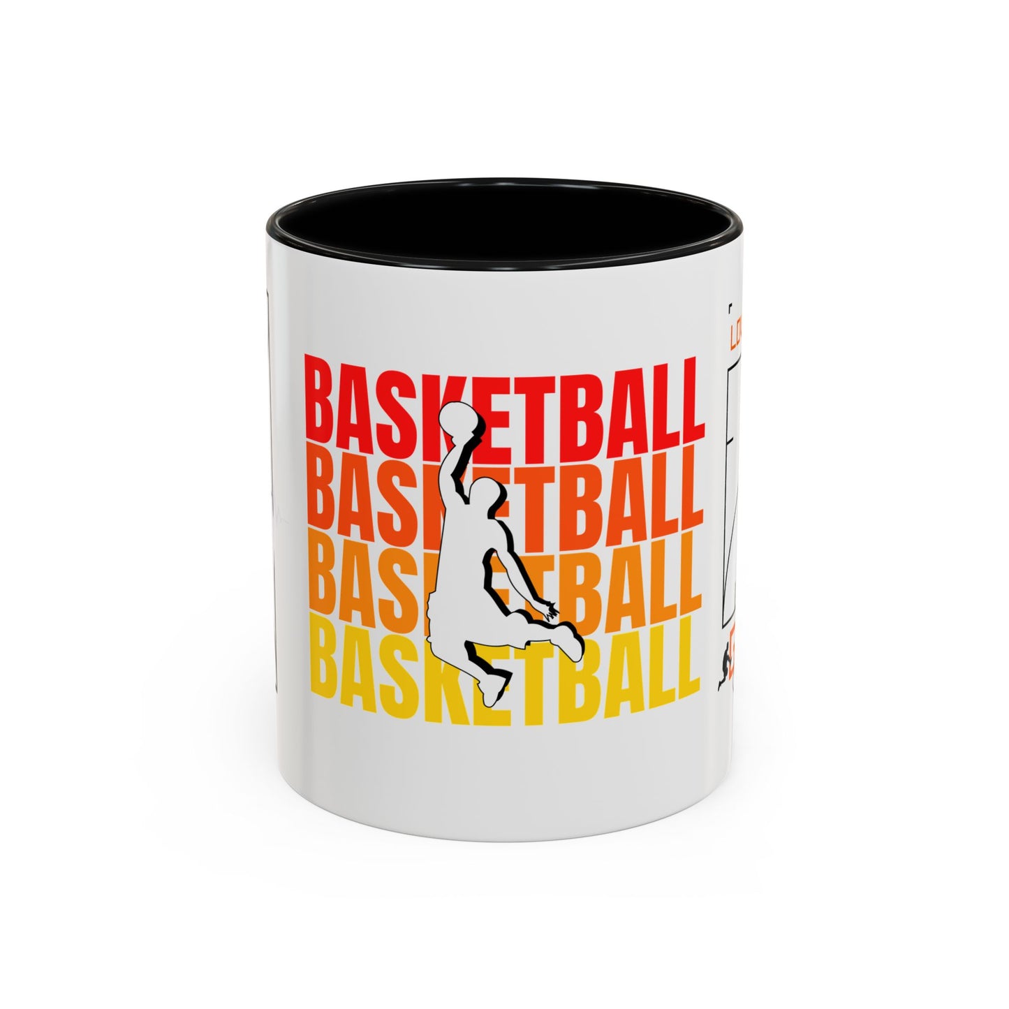 Basketball - Accent Coffee Mug (11, 15oz) - 10715