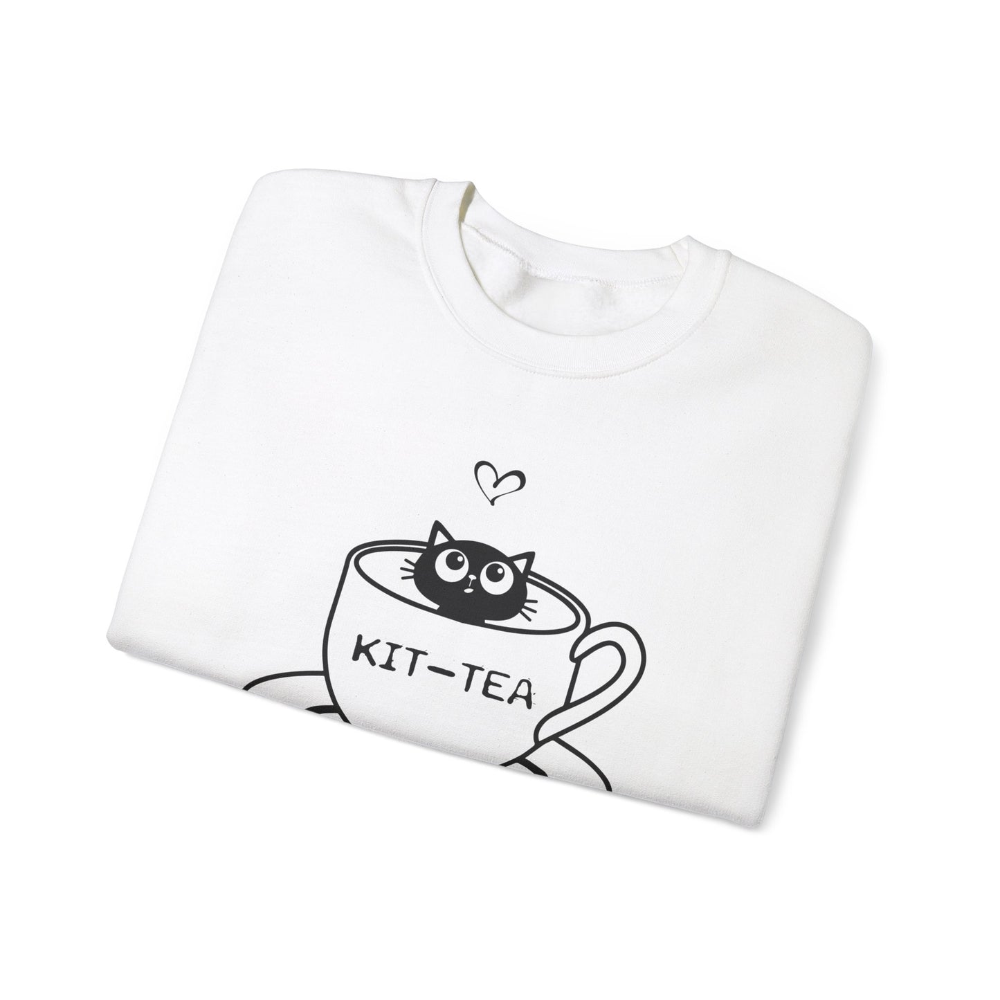 Kit-Tea - Unisex Heavy Blend™ Crewneck Sweatshirt