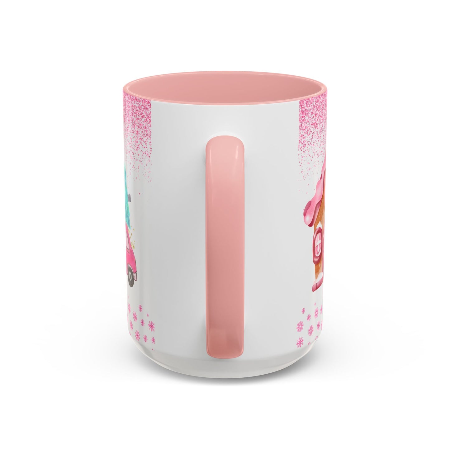 Pink Christmas - Accent Coffee Mug (11, 15oz)