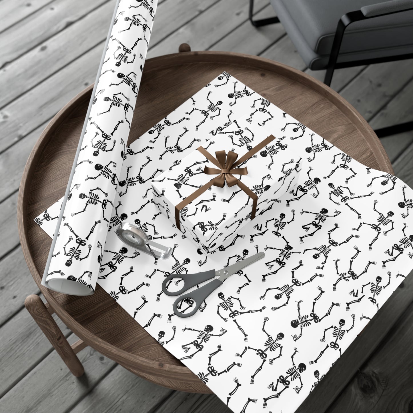 Halloween Skeleton  - Gift Wrap Papers