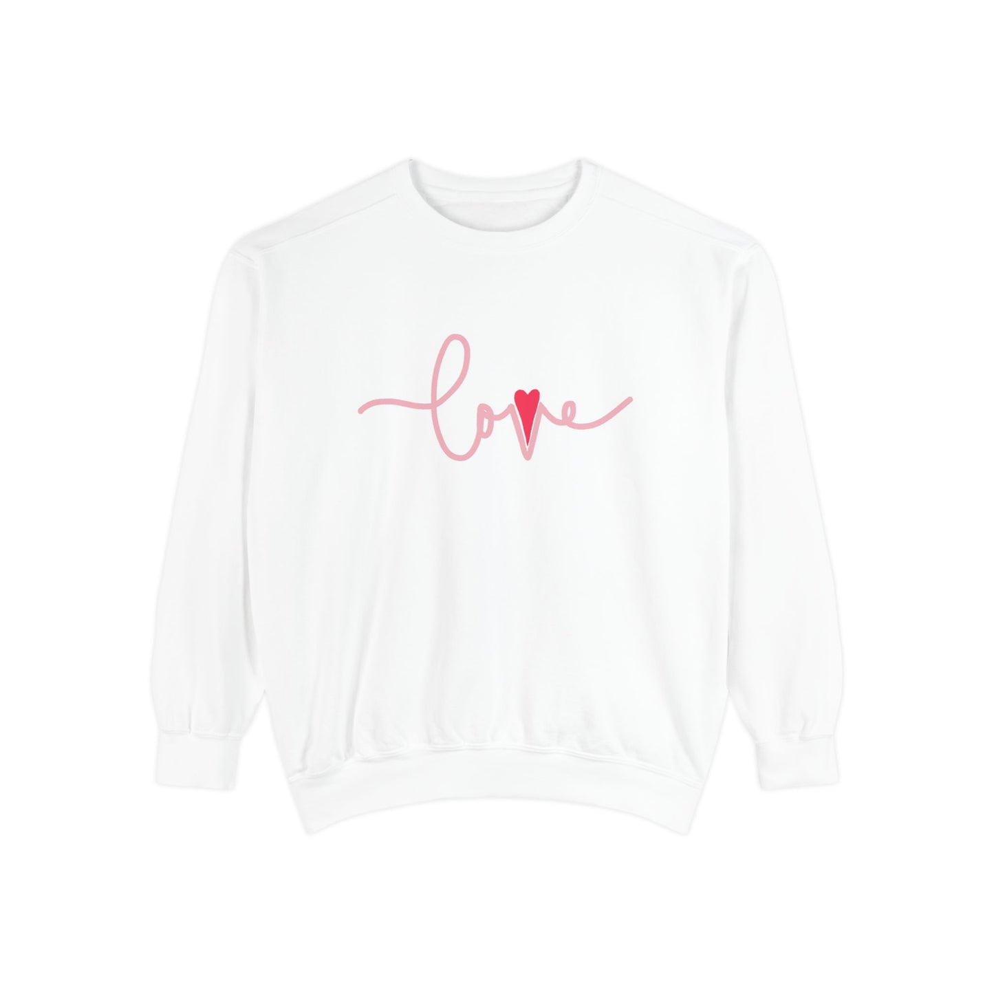 Love - Unisex Garment-Dyed Sweatshirt - 11476
