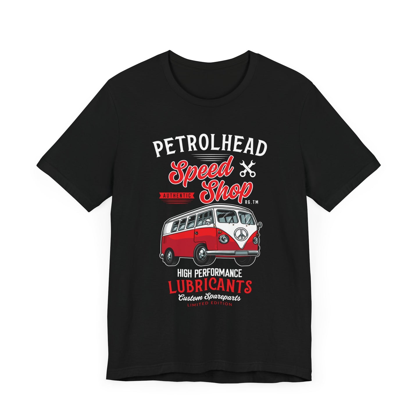 Petrolhead, Speed Shop - Unisex Jersey Short Sleeve Tee