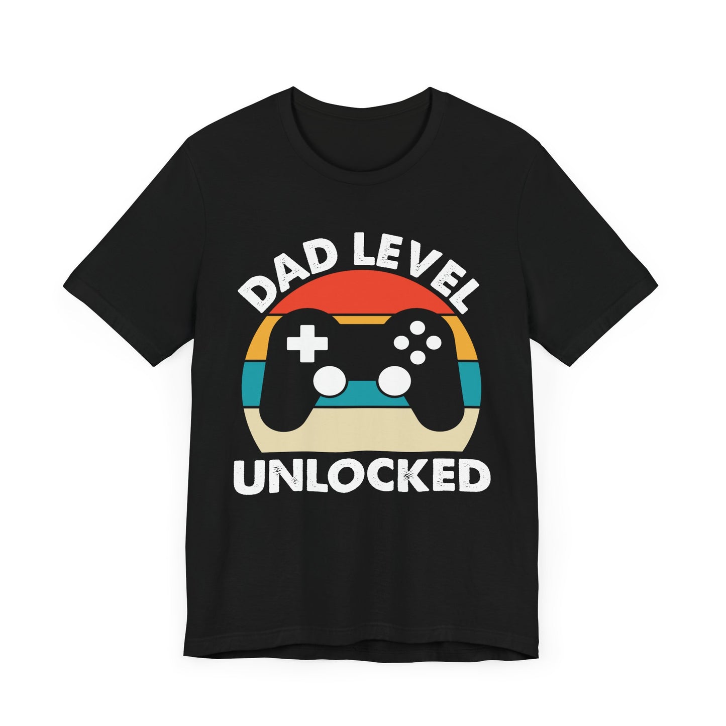Dad Level Unlocked - Unisex Jersey Short Sleeve Tee - 13699