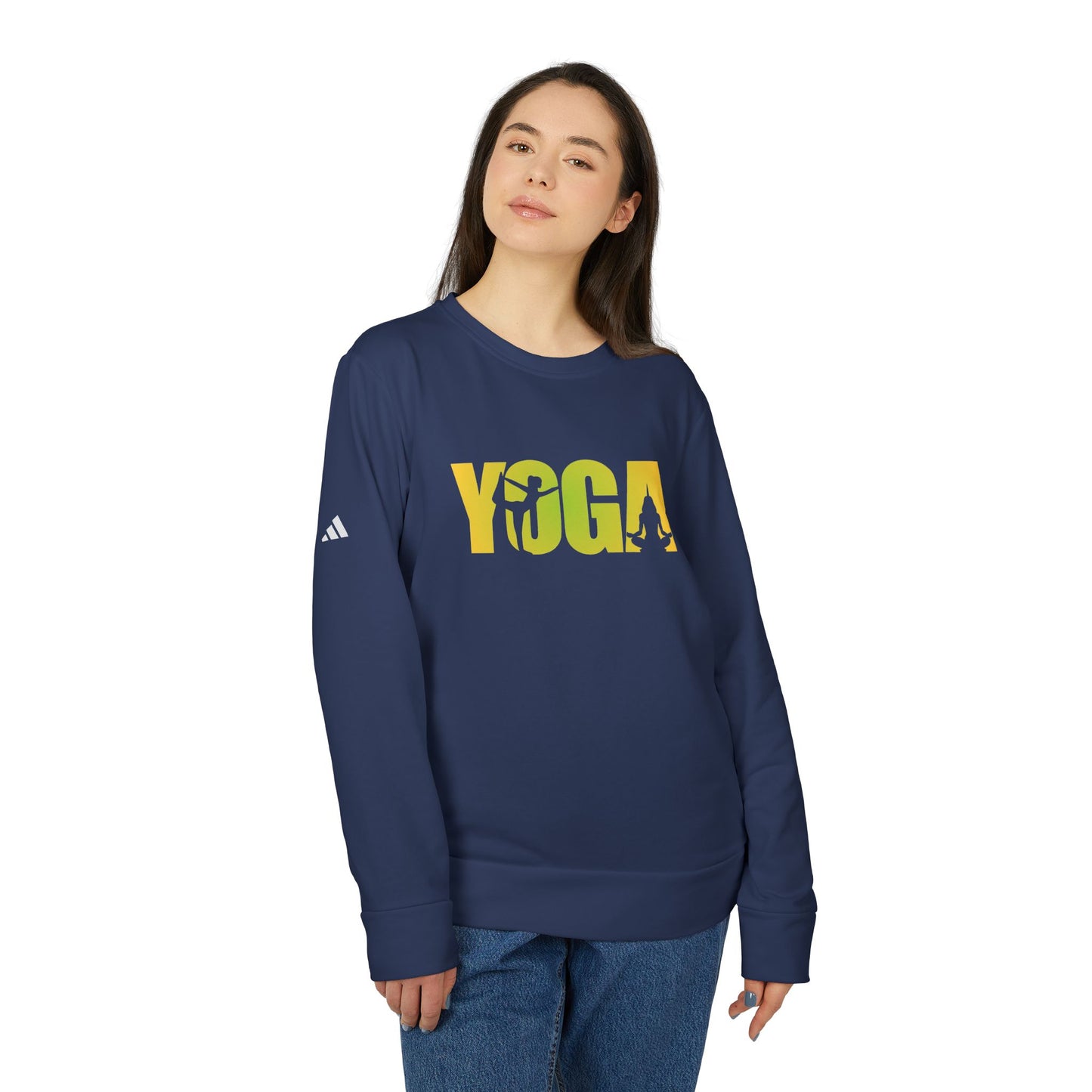 Yoga - Adidas Unisex Fleece Crewneck Sweatshirt