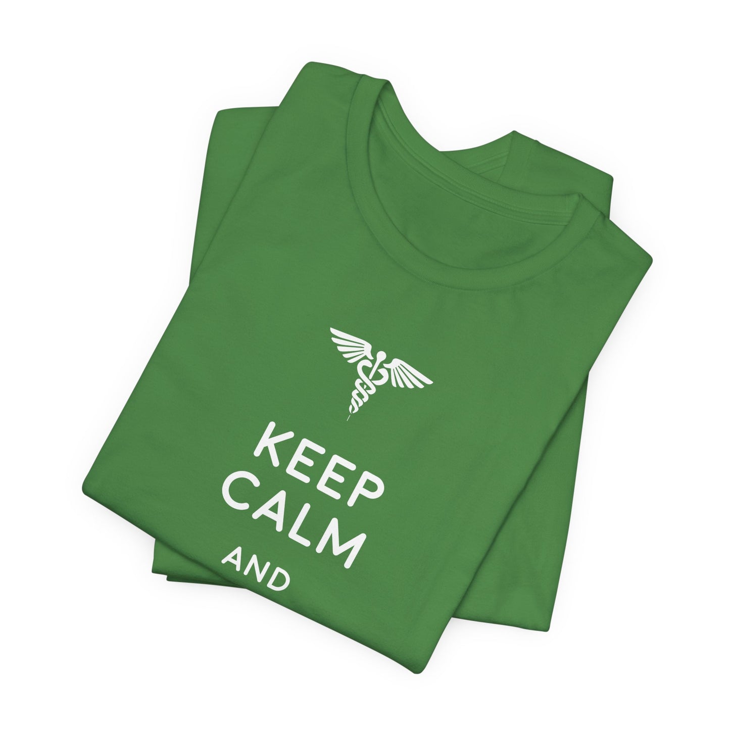 Doctor:  Keep Calm & Call An Airforce Doctor - Unisex Jersey Short Sleeve Tee - 13795