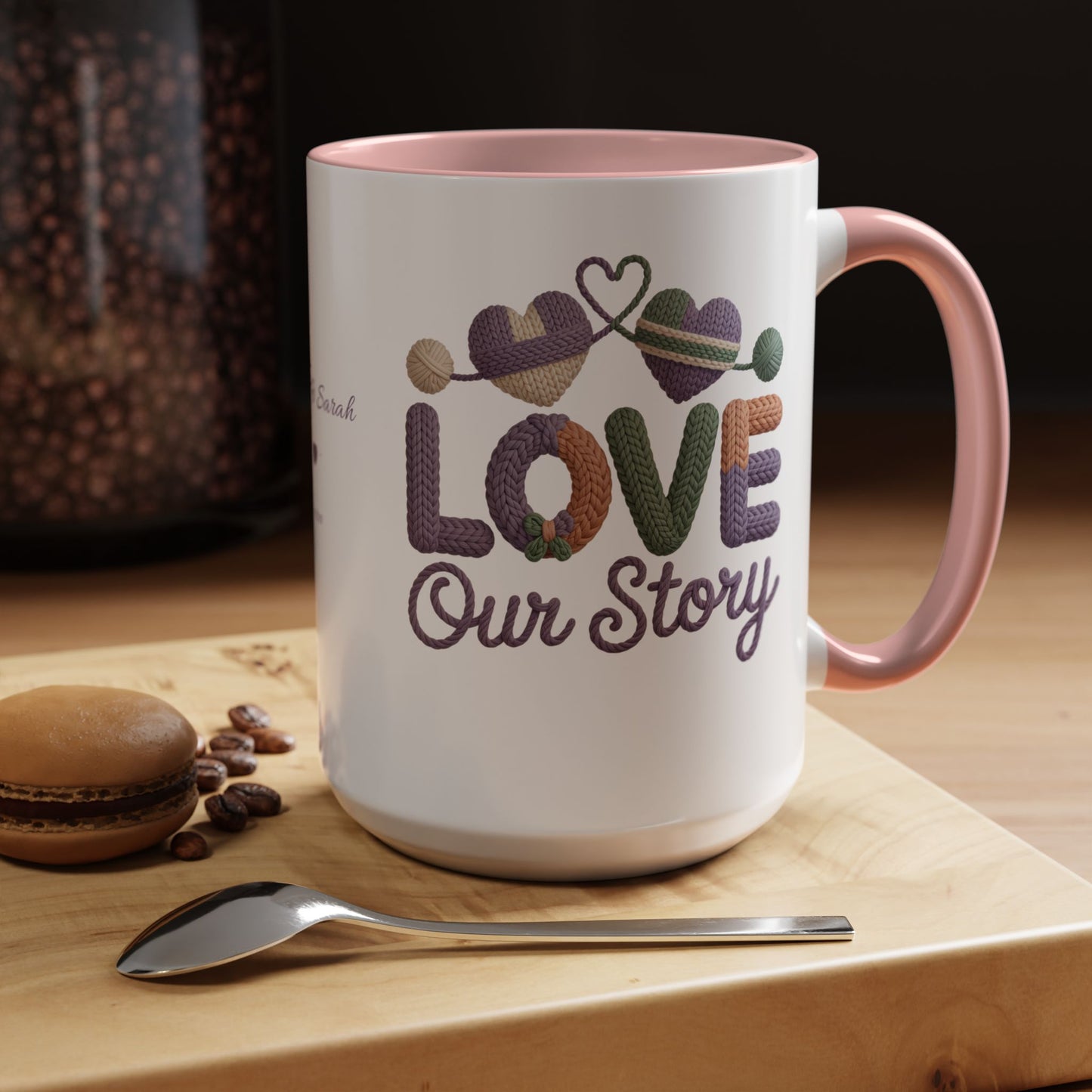 Our Story Personalized Mug — Custom Names & Established Date | Couple Gift (11oz / 15oz) - 14749