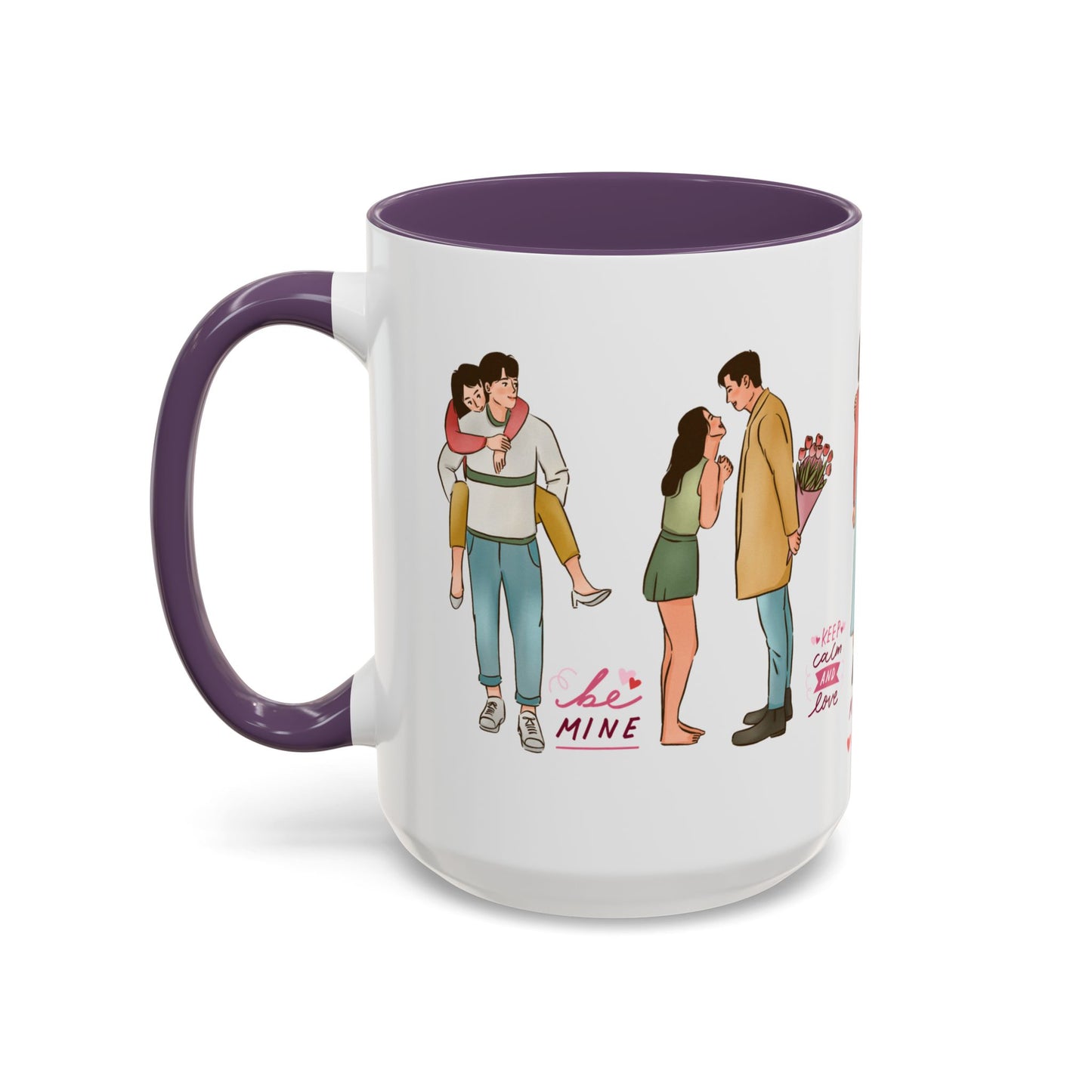 My Heart is Yours - Accent Coffee Mug (11, 15oz) - 11576