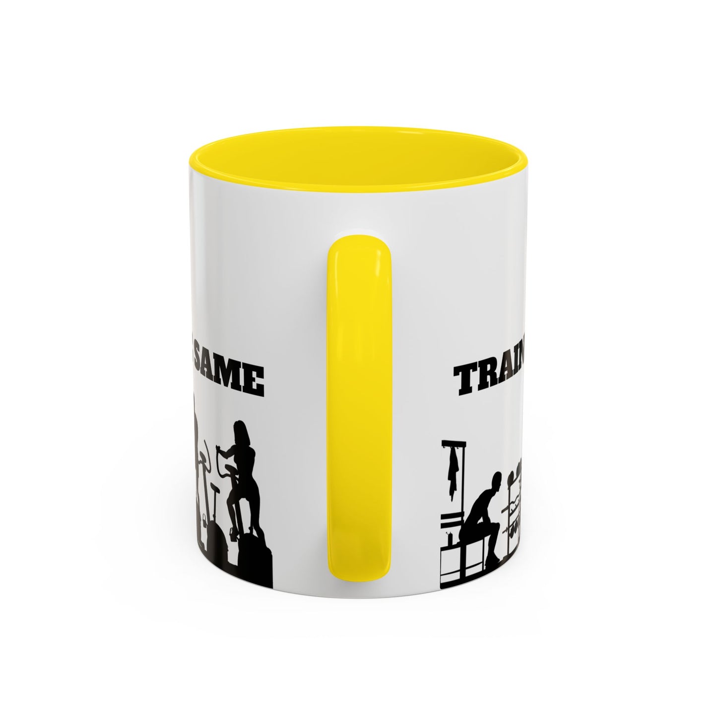 Train Insane Or Remain The Same - Accent Coffee Mug (11, 15oz) - 10857