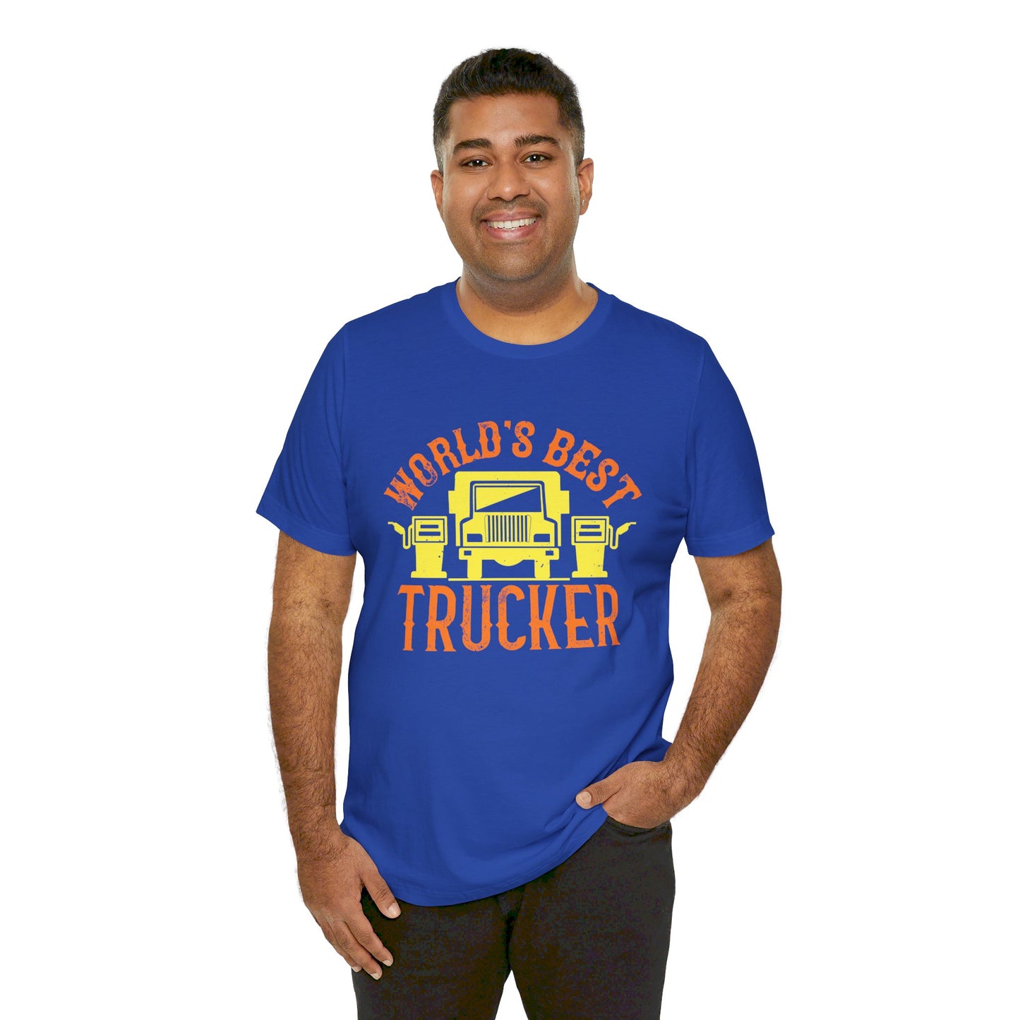 World’s Best Truck Driver - Unisex Jersey Short Sleeve Tee