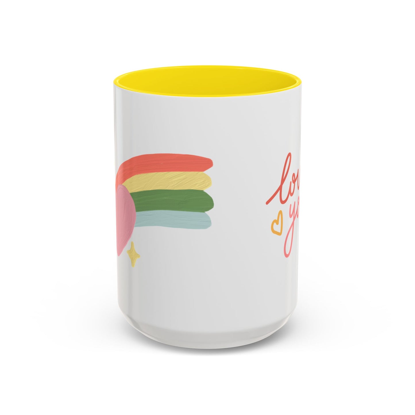 Love You - Accent Coffee Mug (11, 15oz) - 11190