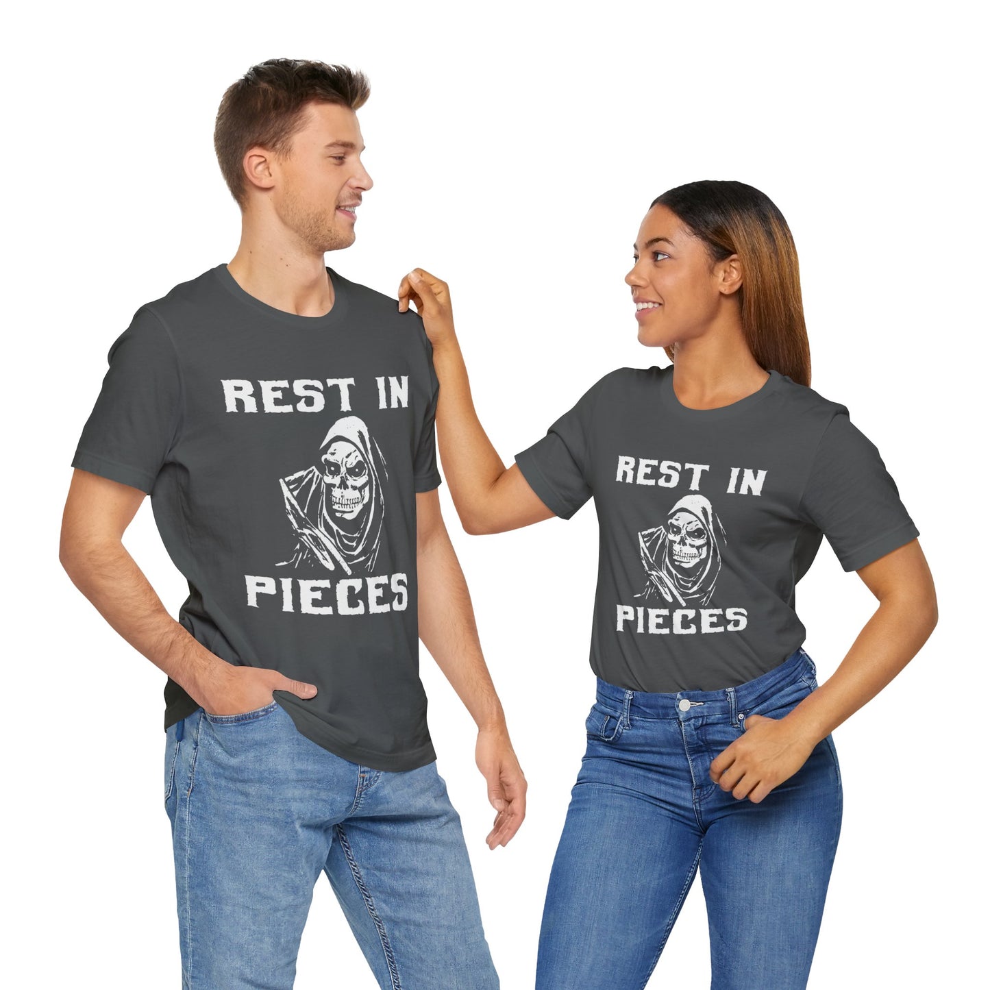 Halloween: Rest In Pieces - Unisex Jersey Short Sleeve Tee