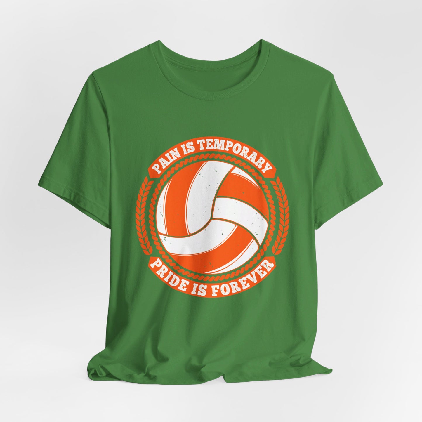 Volleyball: Pain is Temporary, Pride is Forever - Unisex Jersey Short Sleeve Tee