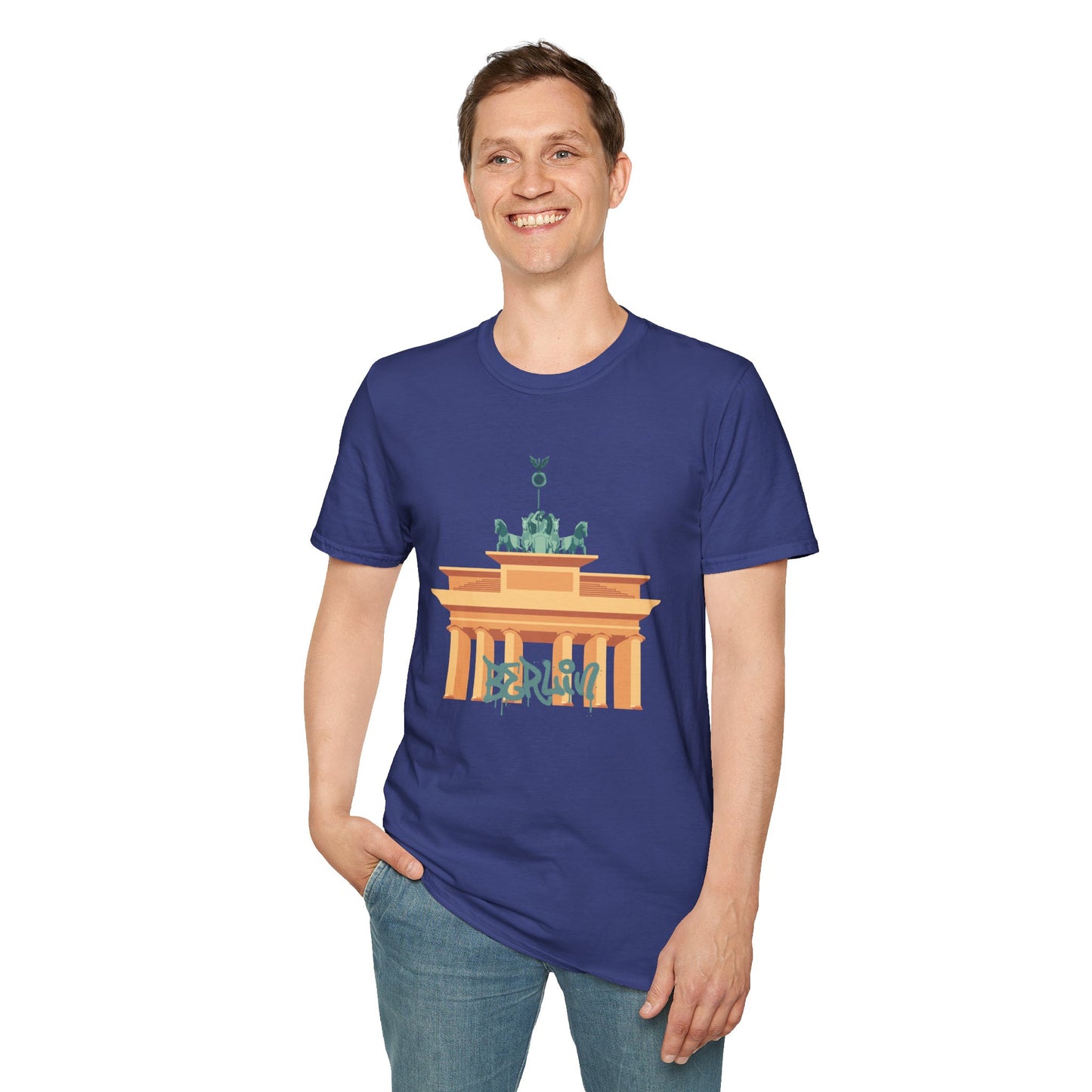 Berlin Unisex Softstyle T-Shirt - 12084