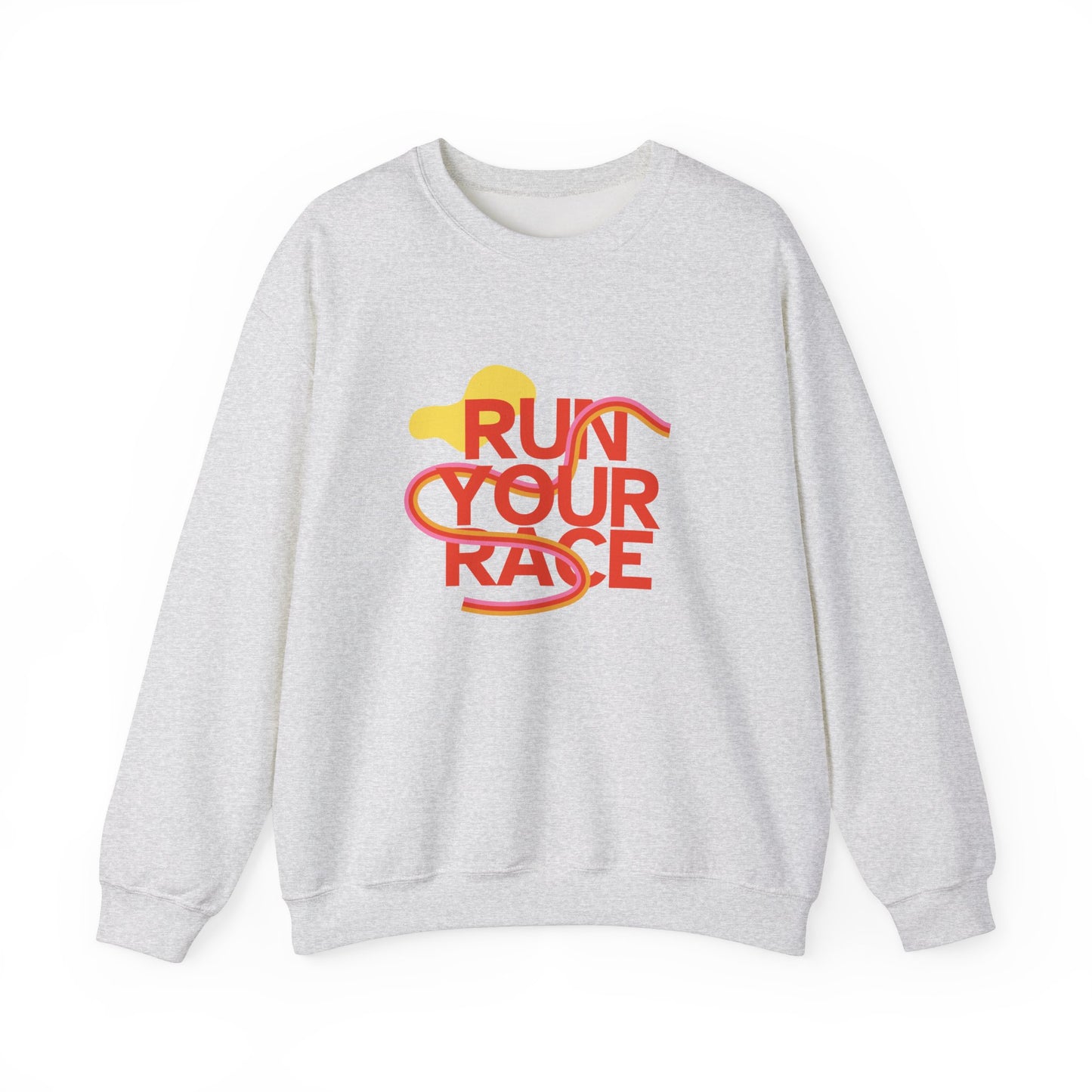 Run Your Race - Unisex Heavy Blend™ Crewneck Sweatshirt